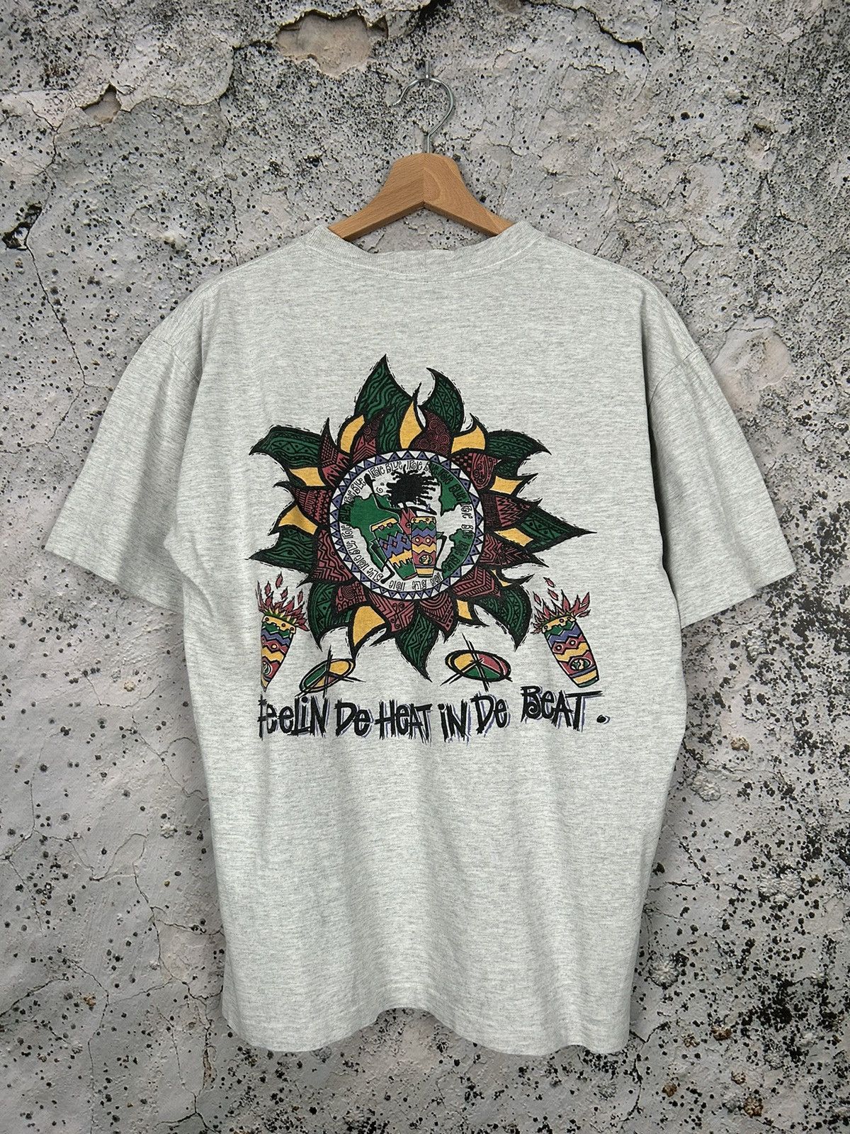 Other Vintage Jamaica Graphic Tee Streetwear 90s Boxy Hype Size US M / EU 48-50 / 2 - 1 Thumbnail