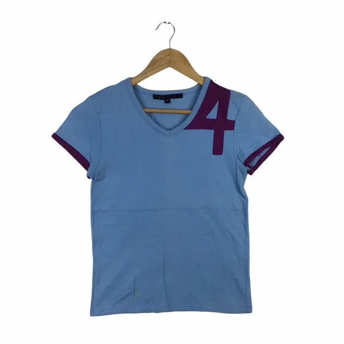 Marc Jacobs Vtg MARC JACOBS No 4 V Neck Top Tee Shirt Size US S / EU 44-46 / 1 - 1 Thumbnail