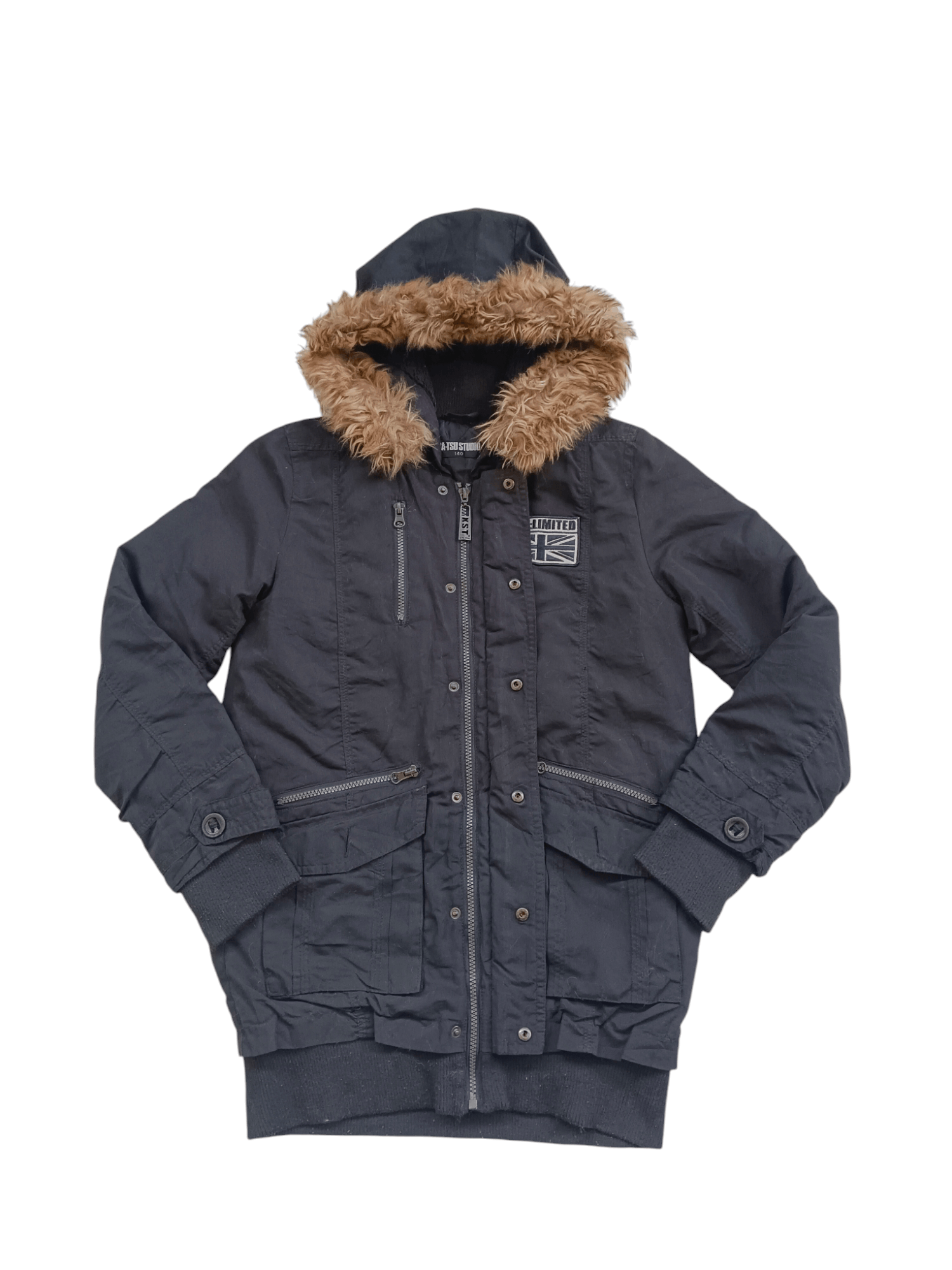 If Six Was Nine × Japanese Brand Fur Jacket Yohji Yamamoto Junya Watanabe Playboi Carti Style Size S / US 4 / IT 40 - 2 Thumbnail