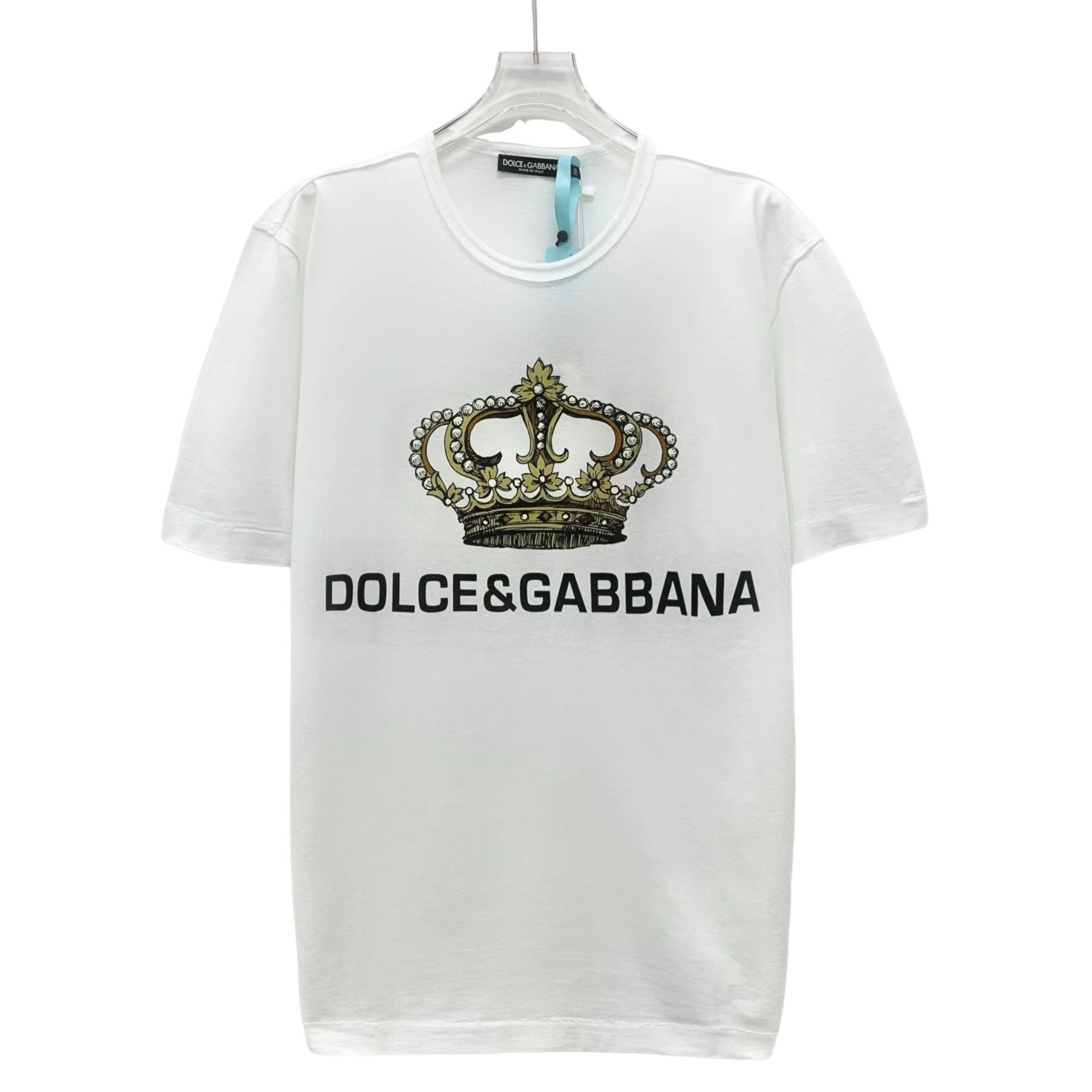 Dolce & Gabbana Dolce & Gabbana Crown Graphic T-Shirt 50 Size US M / EU 48-50 / 2 - 1 Thumbnail