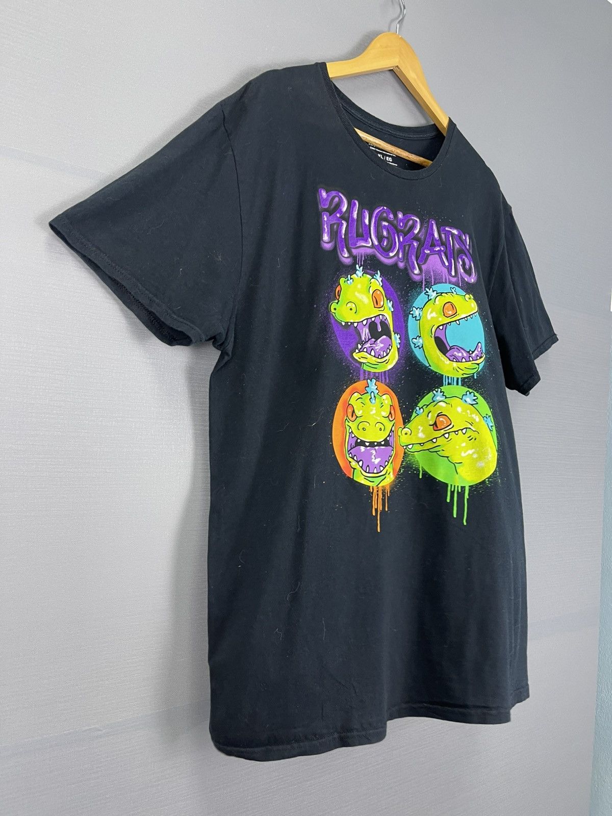 Nickelodeon Nickelodeon Rugrats Black T-Shirt Size US XL / EU 56 / 4 - 4 Thumbnail