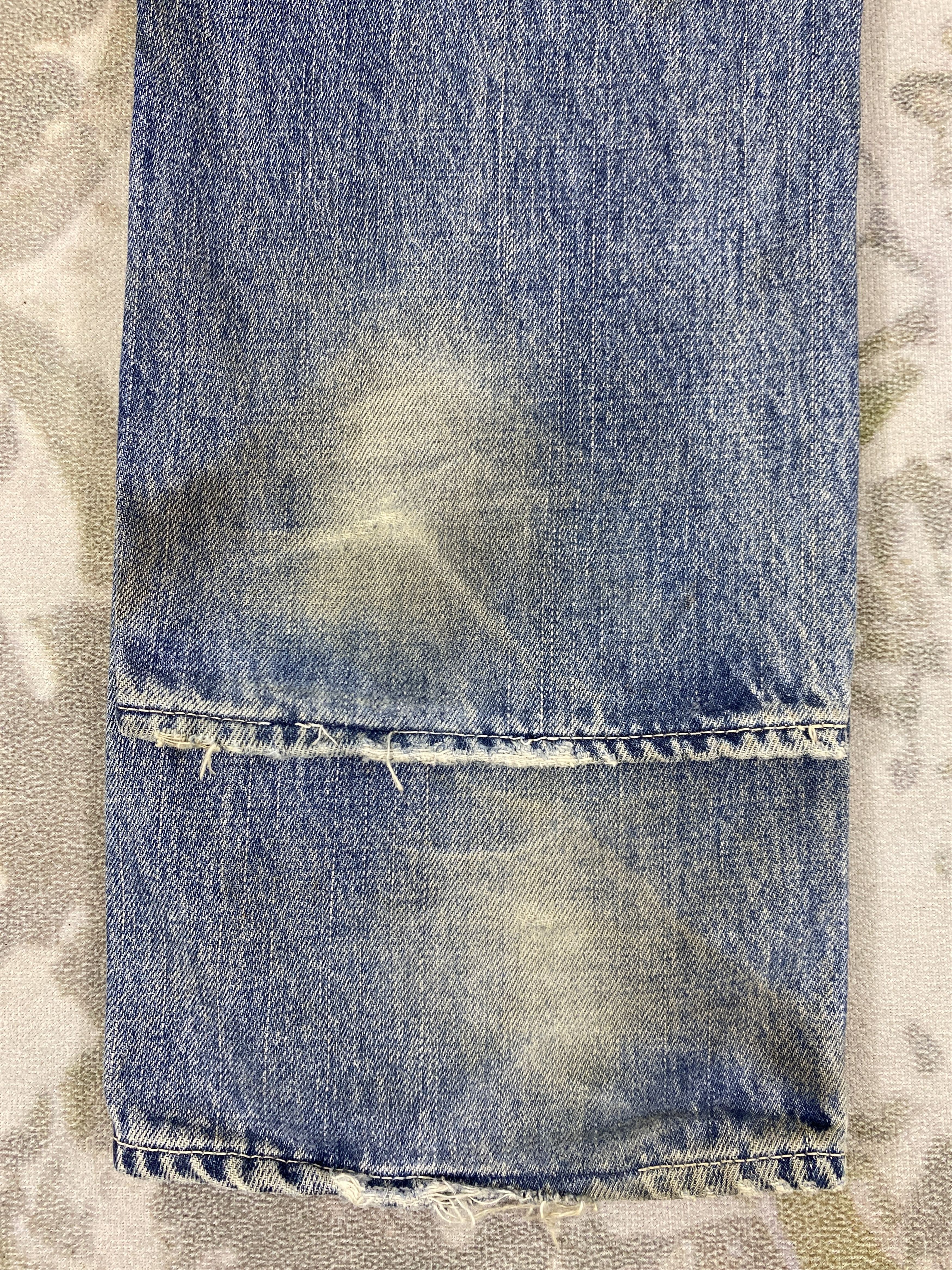 Japanese Brand Vintage Japanese Fob Factory Jeans 31x35 Denim- JN3528 Size US 31 - 13 Thumbnail