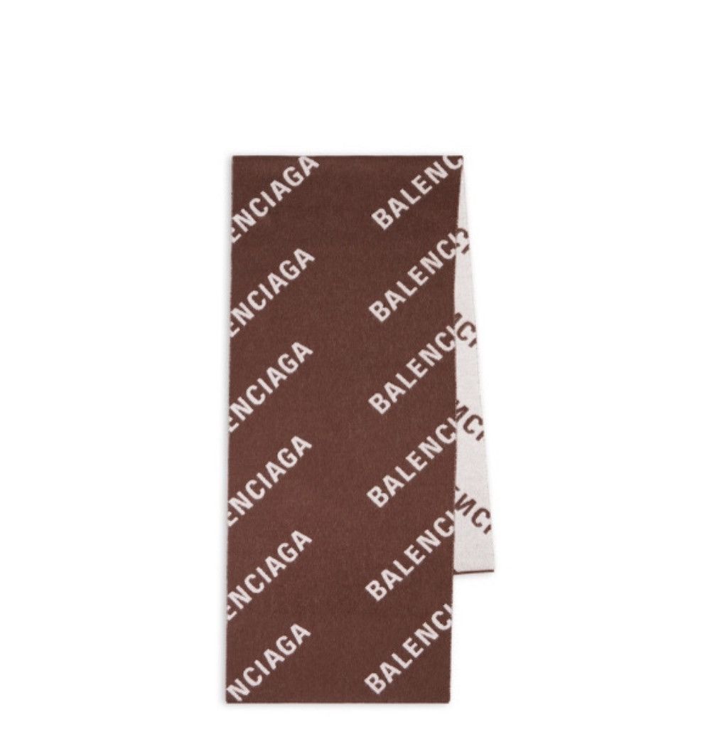 Balenciaga Balenciaga Monogram Logo Scarf Size ONE SIZE - 1 Preview