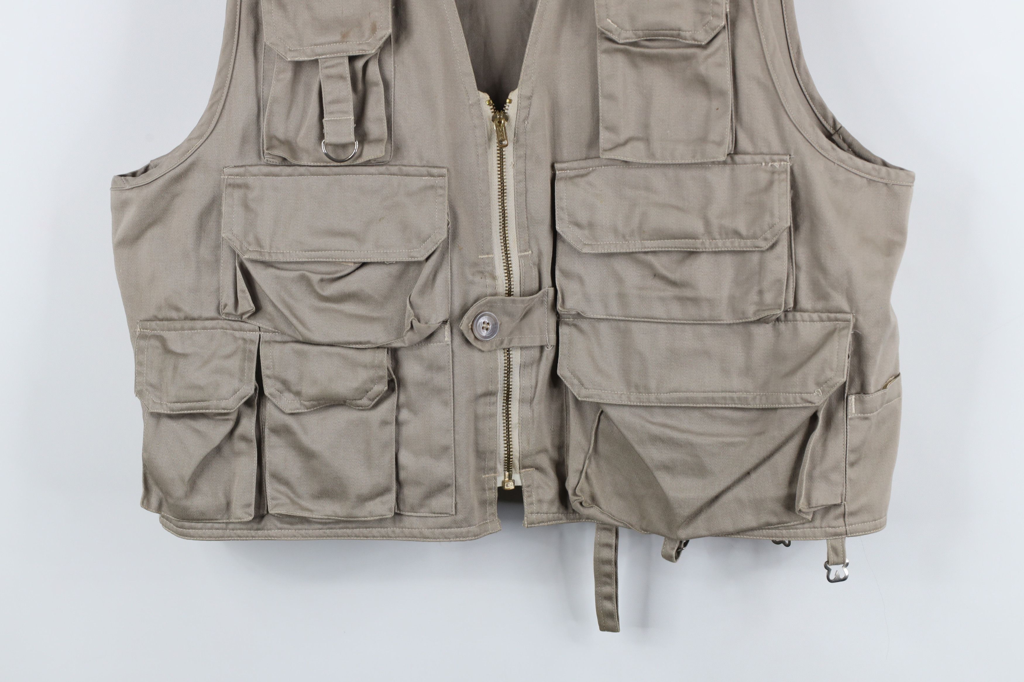 Vintage Vintage 70s 80s Streetwear Tactical Fly Fishing Vest Jacket Size US XL / EU 56 / 4 - 3 Thumbnail