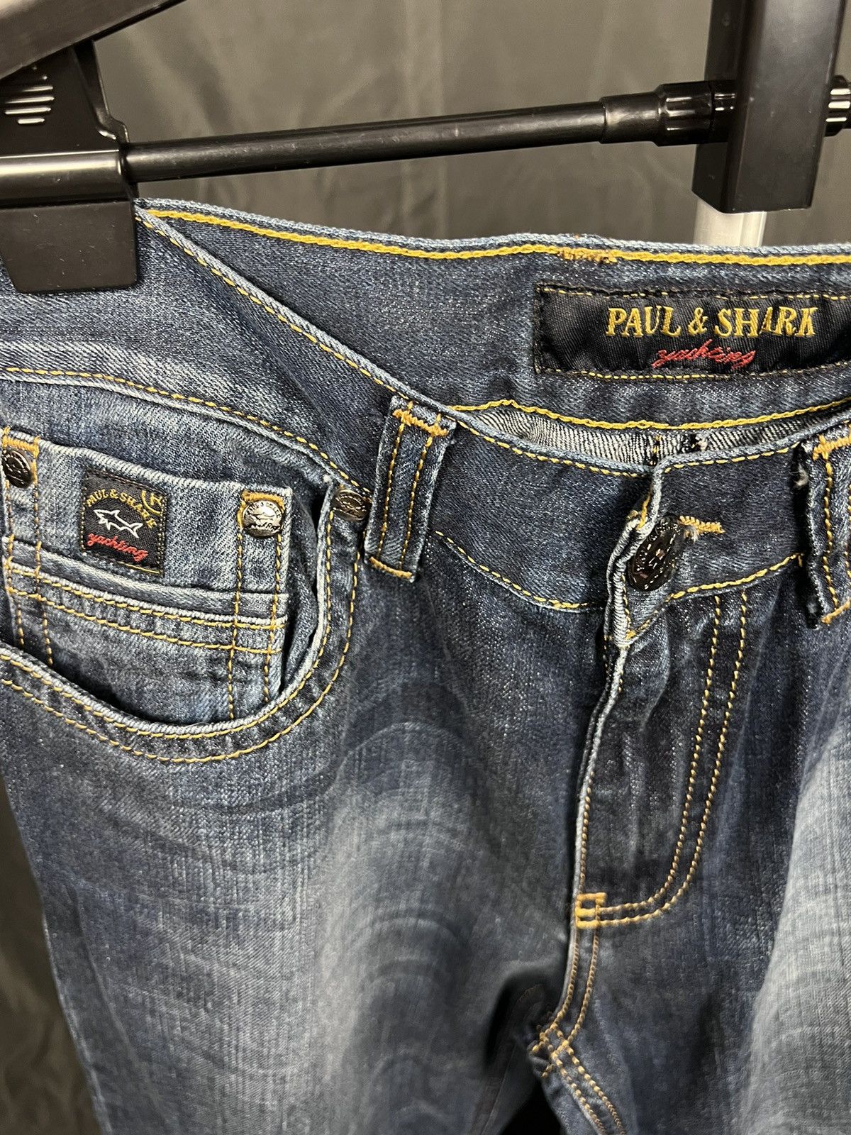 Paul & Shark × Vintage 🔴 Vintage Paul&Shark Yachting jeans superior quality Size US 30 / EU 46 - 7 Thumbnail