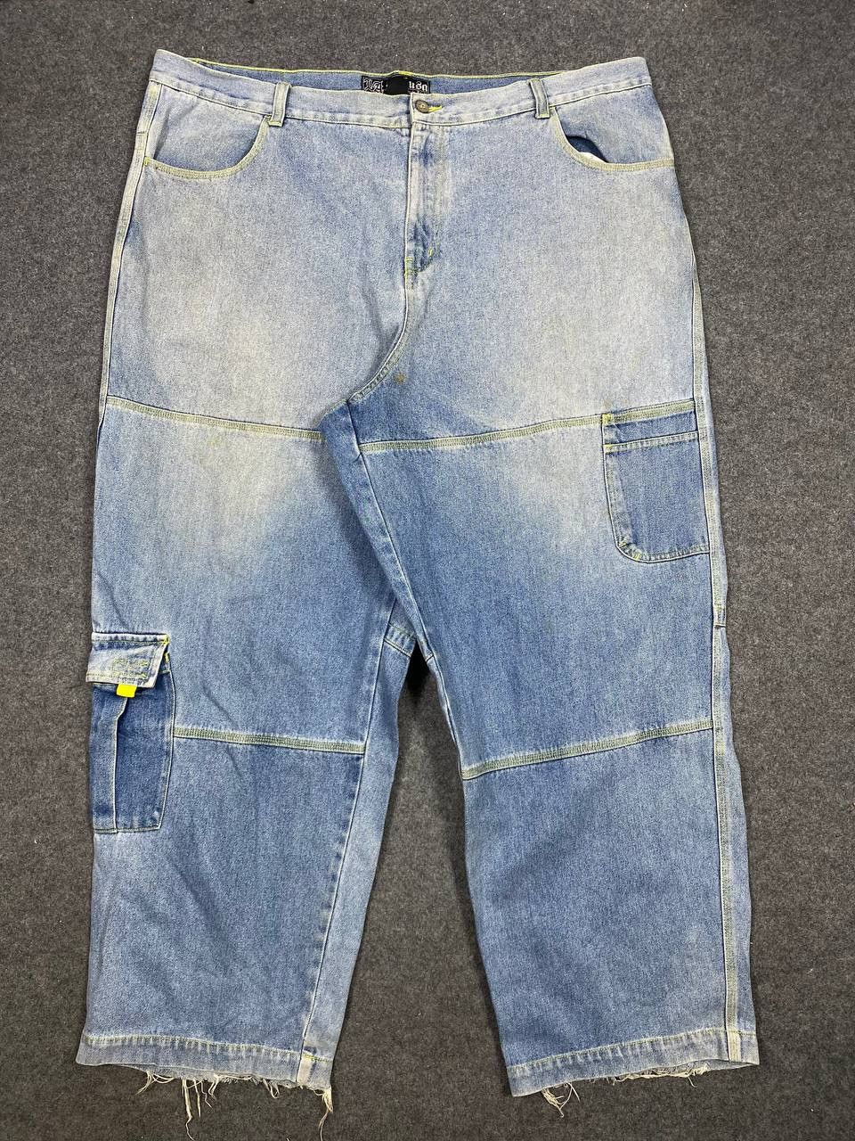 Japanese Brand vintage soul usa baggy denim nice design Size US 44 / EU 60 - 9 Thumbnail