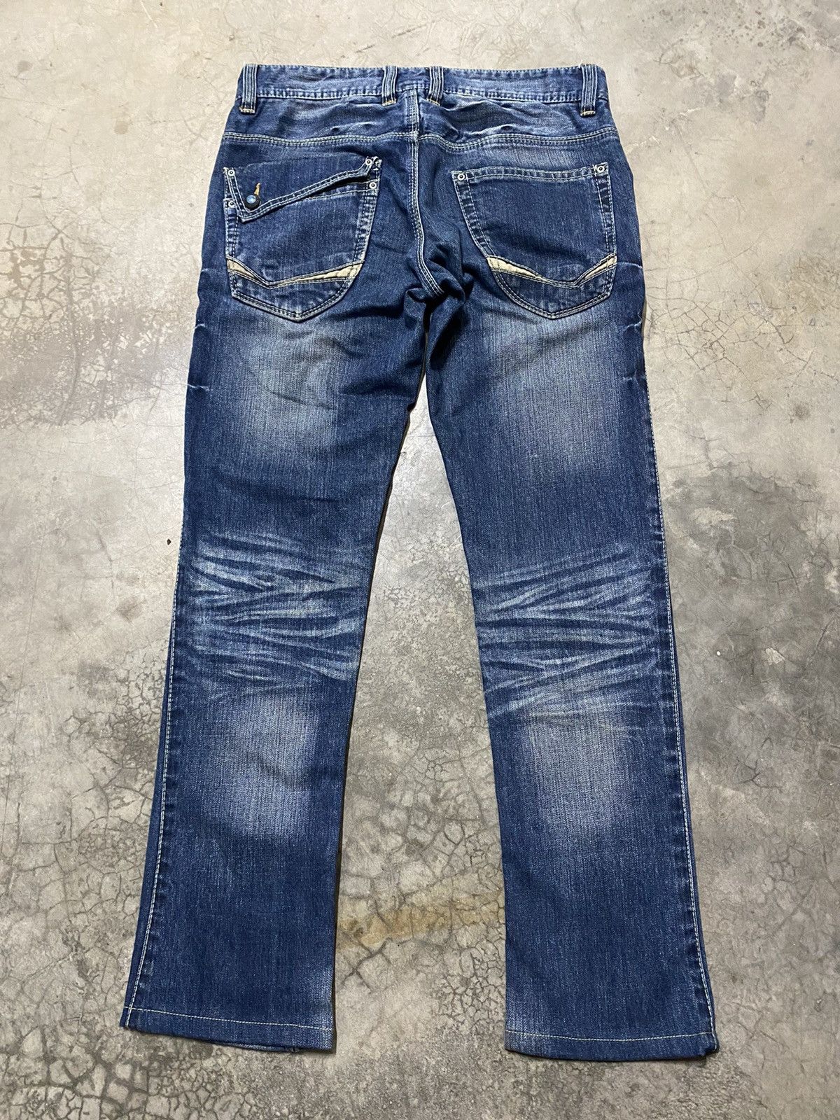 Japanese Grunge Nicole Punk Distressed Jeans #56