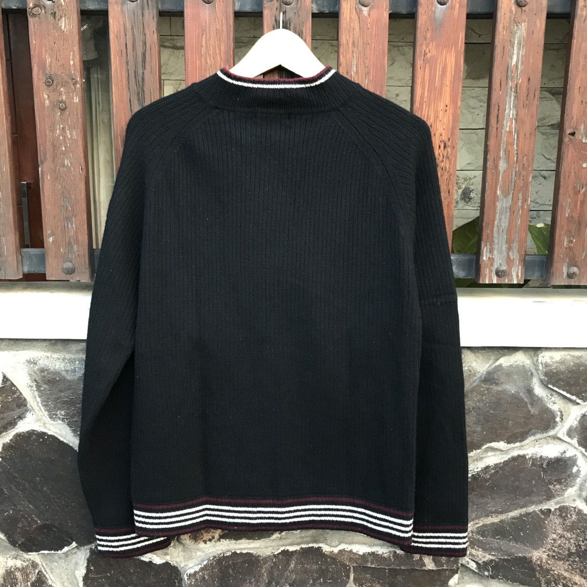 Burberry BURBERRY BLACK LABEL VARSITY JACKET Size US L / EU 52-54 / 3 - 2 Thumbnail