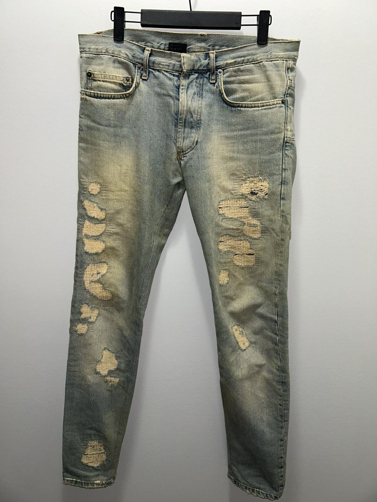 Dior Dior Crash Denim SS06 Size US 30 / EU 46 - 1 Thumbnail