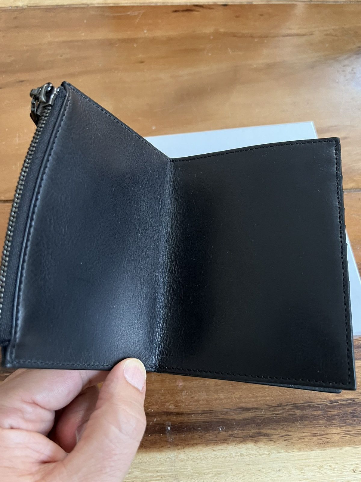 Maison Margiela MAISON MARGIELA FOUR STITSIZE LEATHER Black Wallet Size ONE SIZE - 14 Thumbnail
