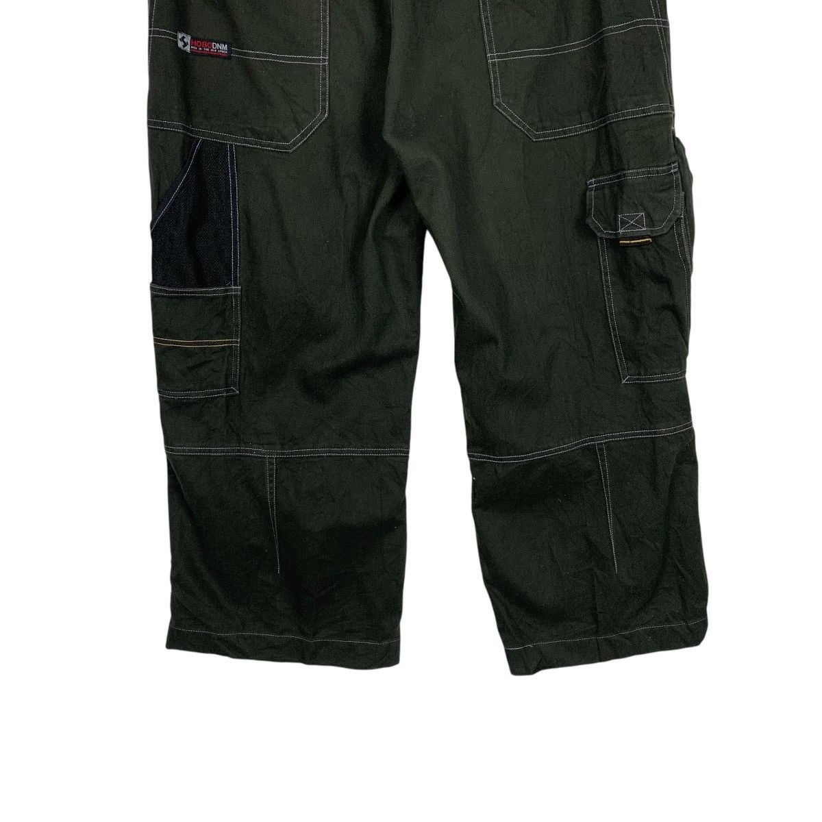 Hobo HOBO DNM Dark Green Cargo Pants W36 #1923-C84 Size US 36 / EU 52 - 10 Thumbnail