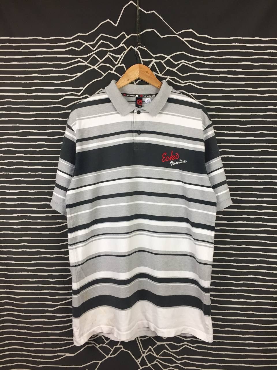 Ecko Unltd. Ecko Function By Ecko Unlimited Embroidered Logo Polo Tee Size US XL / EU 56 / 4 - 2 Thumbnail