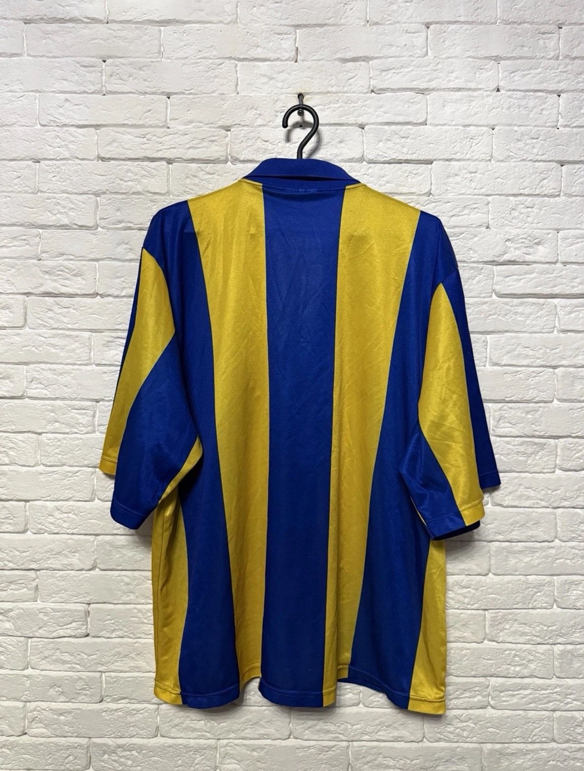 Asics Vintage Leeds United Away Jersey Asics 93/95 Football Shirt Size US XL / EU 56 / 4 - 9 Thumbnail