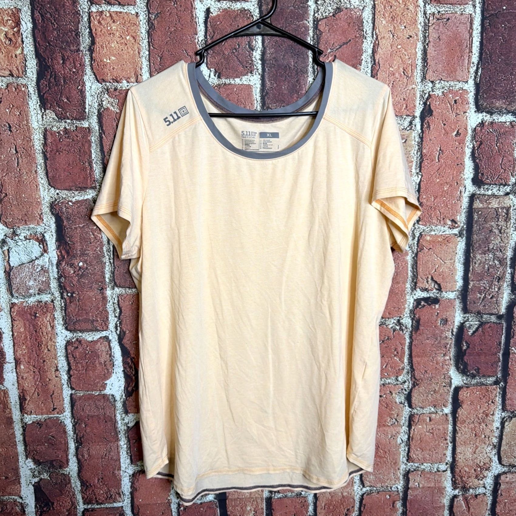 Vintage 5.11 Tactical Shirt Women's XL Grey Orange Lot of 2 Size XL / US 12-14 / IT 48-50 - 3 Thumbnail