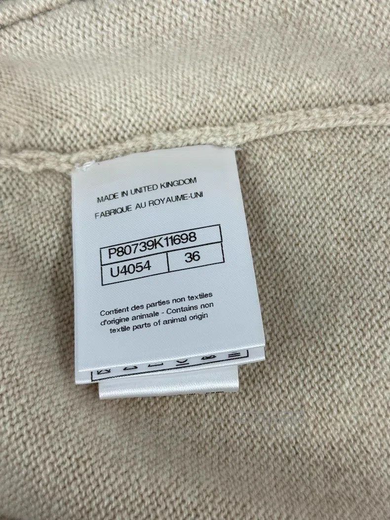 Chanel Chanel 25K cashmere knitted skirt Size 24" / US 00 / IT 34 - 5 Thumbnail