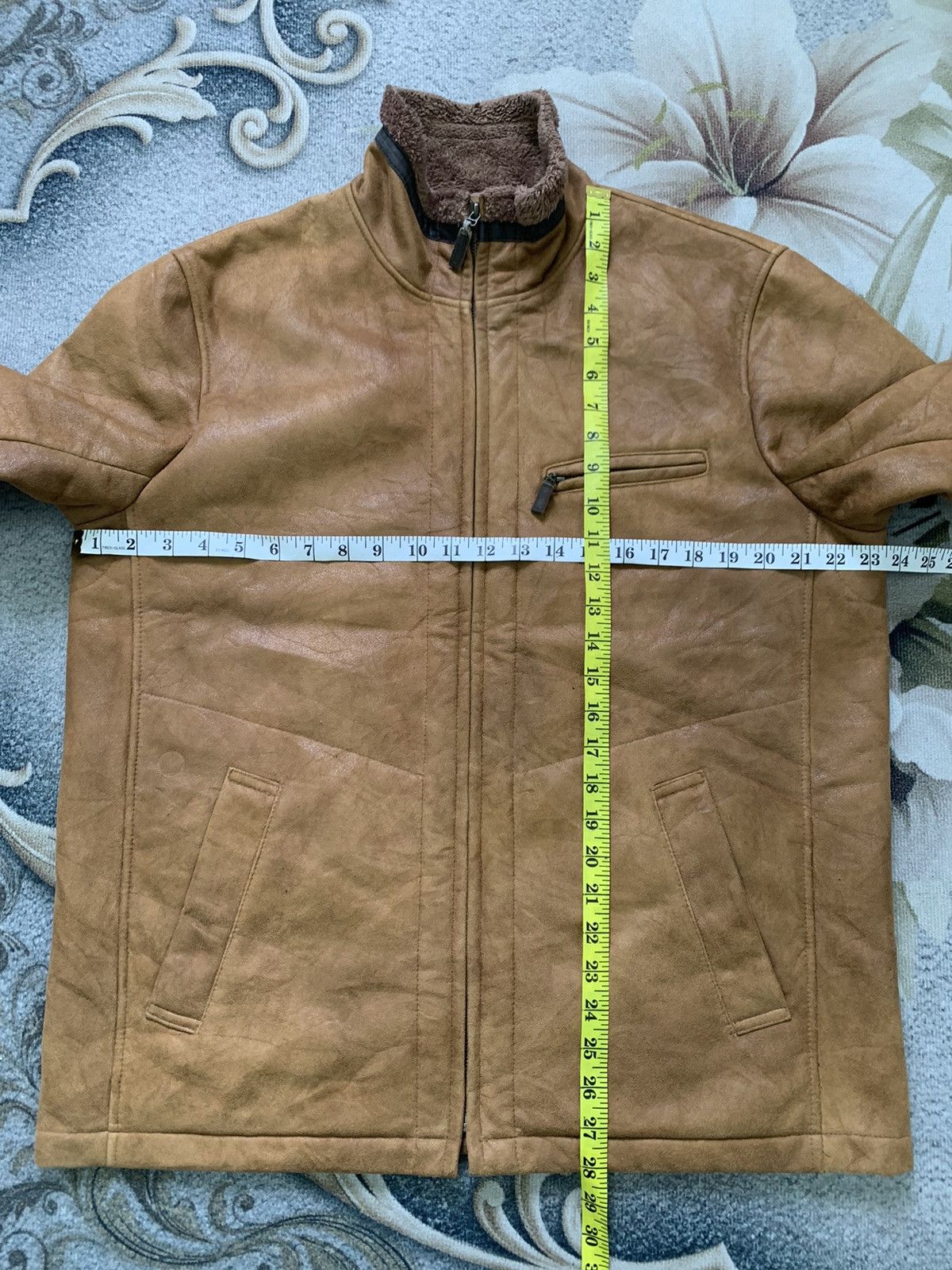 Japanese Brand Vtg Crocodile Fleece Sherpa Like Jacket Size US M / EU 48-50 / 2 - 7 Thumbnail
