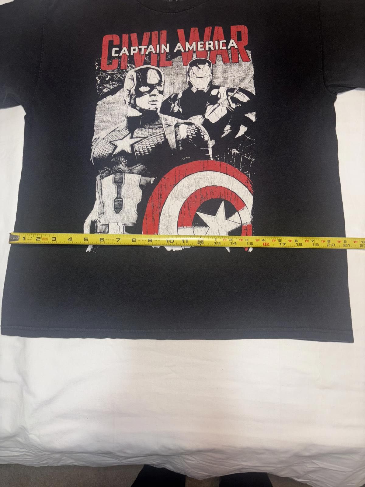 Marvel Comics Marvel Captain America Civil War Graphic T-Shirt - Large Size US L / EU 52-54 / 3 - 5 Thumbnail