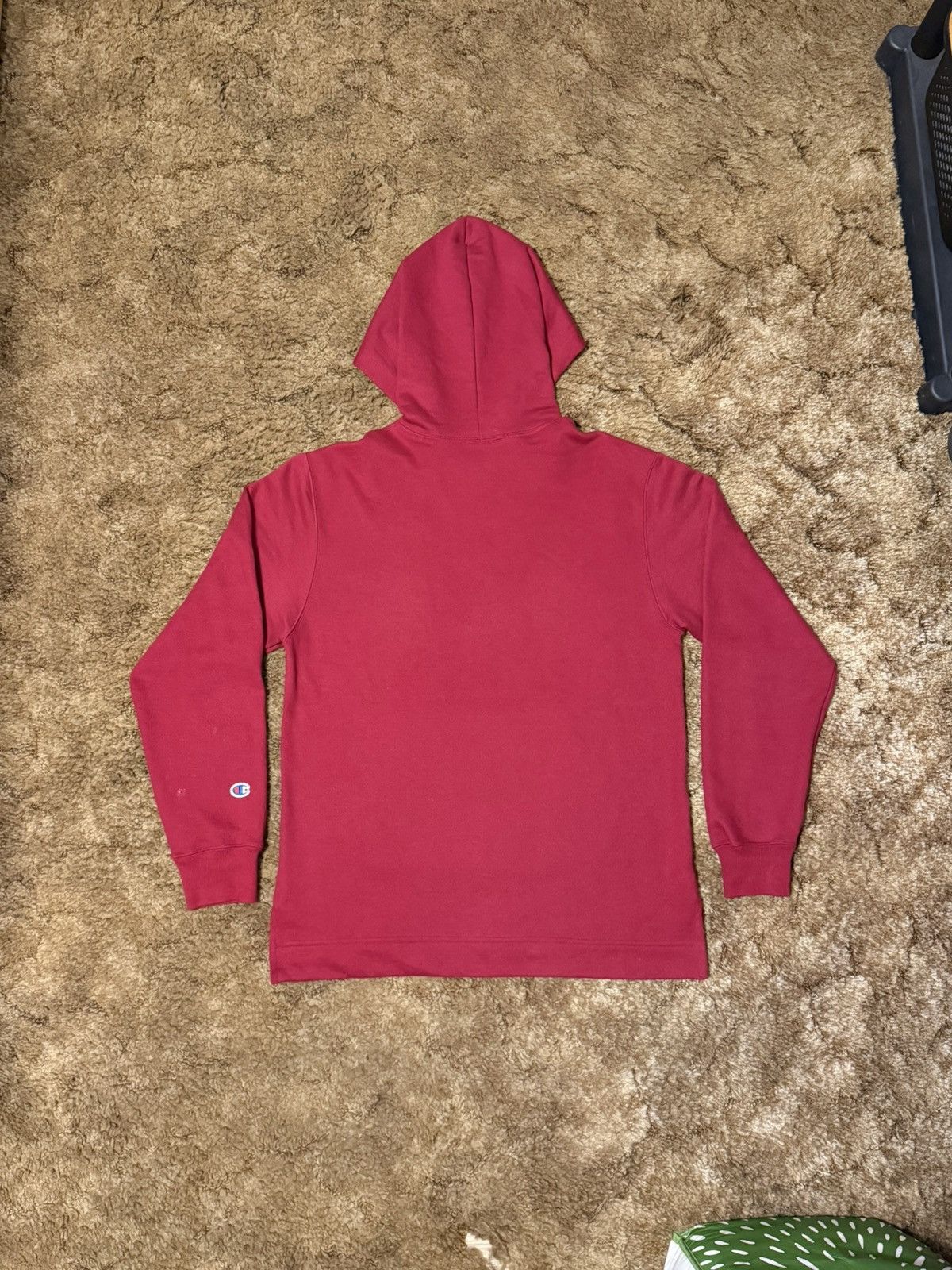 Champion Vintage Champion Reverse Weave Small Logo Hoodie Red Small Size US S / EU 44-46 / 1 - 4 Thumbnail