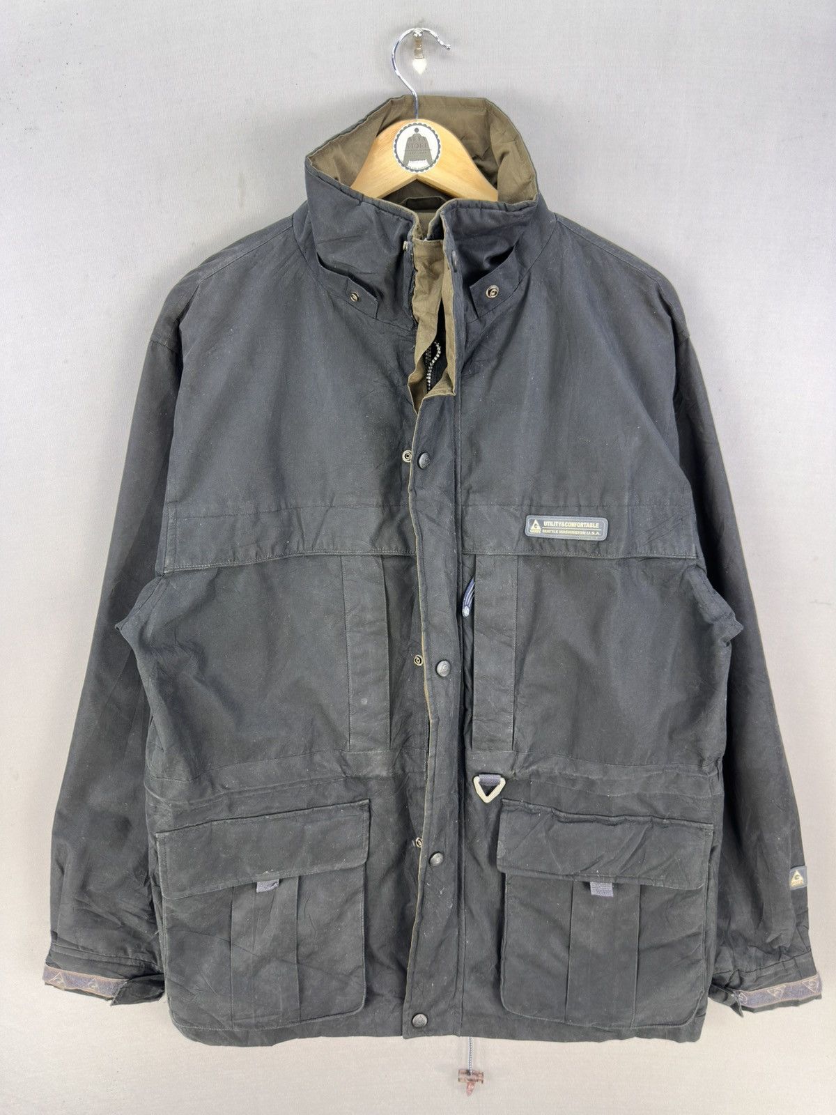 Japanese Brand Gerry Cosby Utility Multipocket Jacket Size US L / EU 52-54 / 3 - 1 Thumbnail