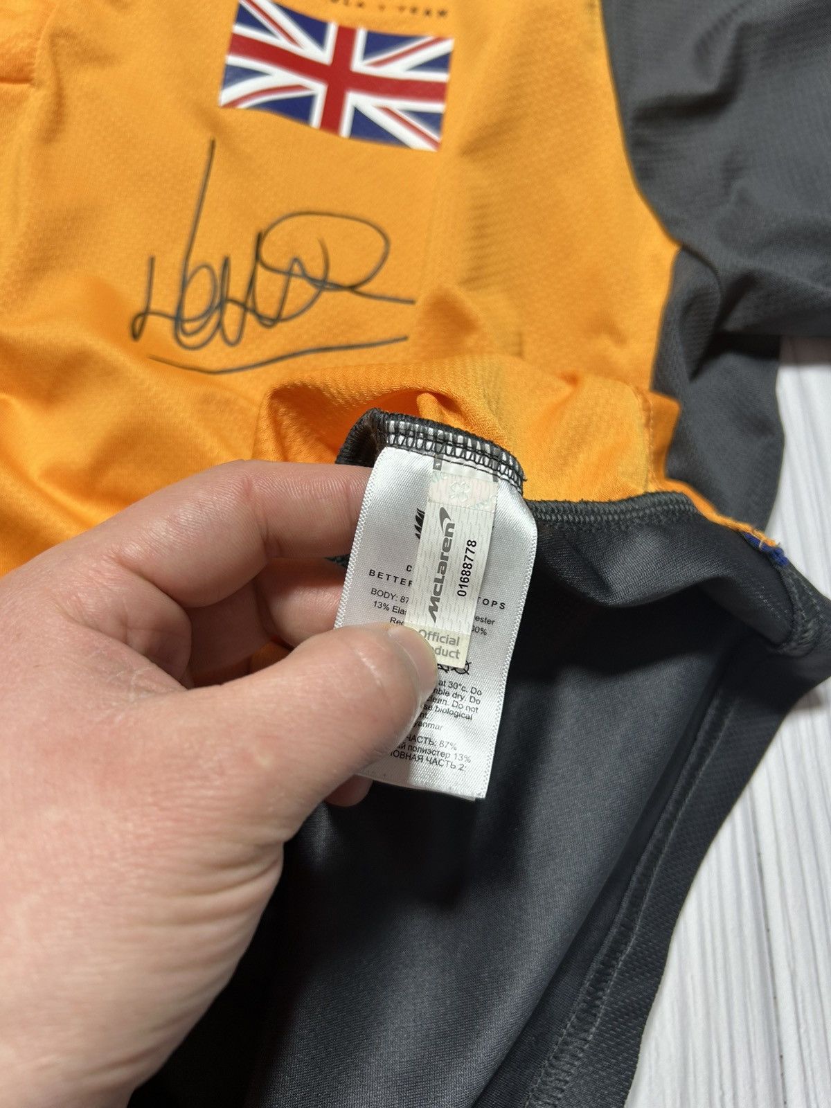 Castore Norris 4 Castore McLaren Racing Jersey Polo Shirt Size US XXL / EU 58 / 5 - 12 Thumbnail
