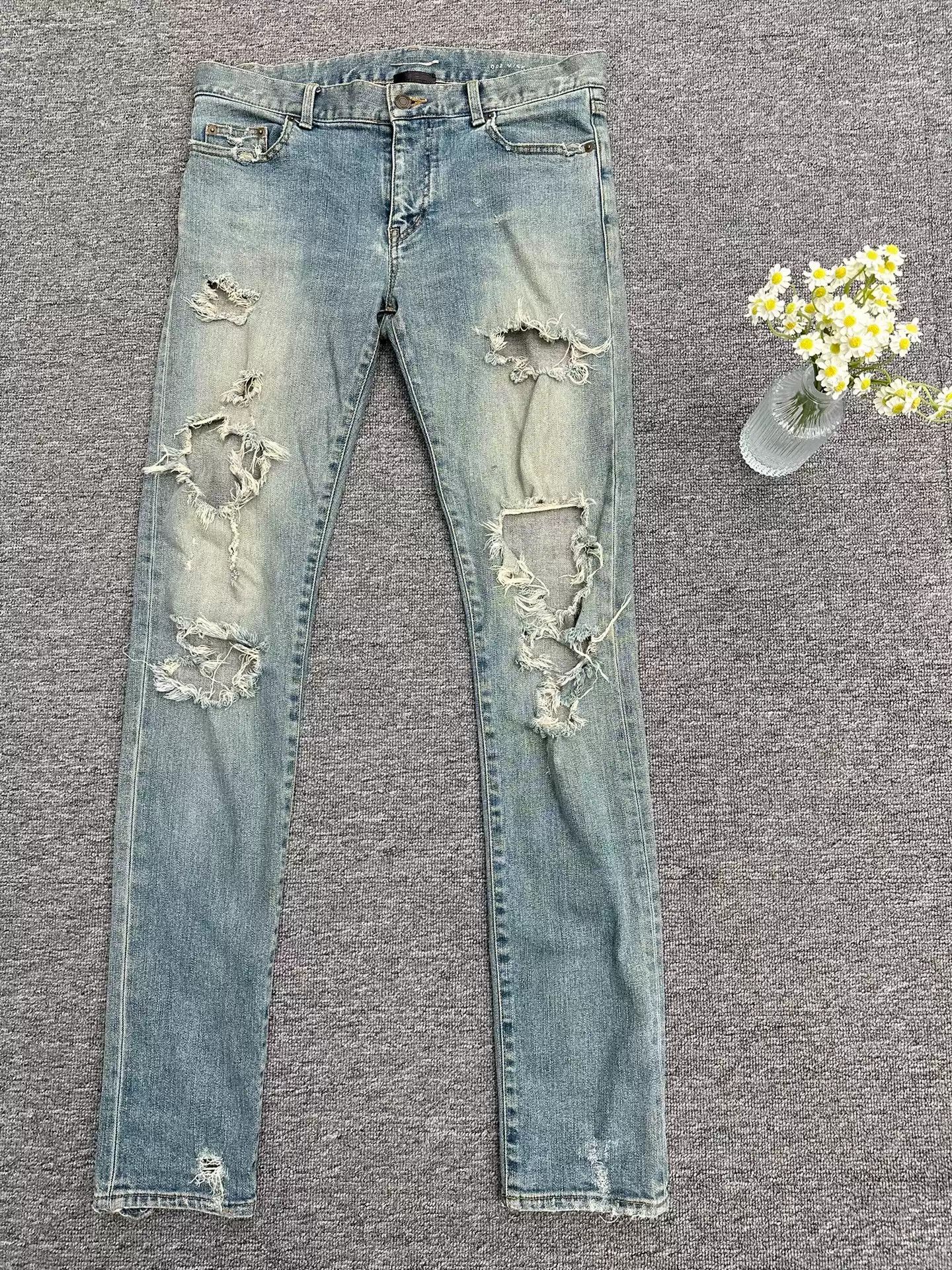 Saint Laurent Paris Saint laurent slp blue jeans Size US 32 / EU 48 - 1 Thumbnail
