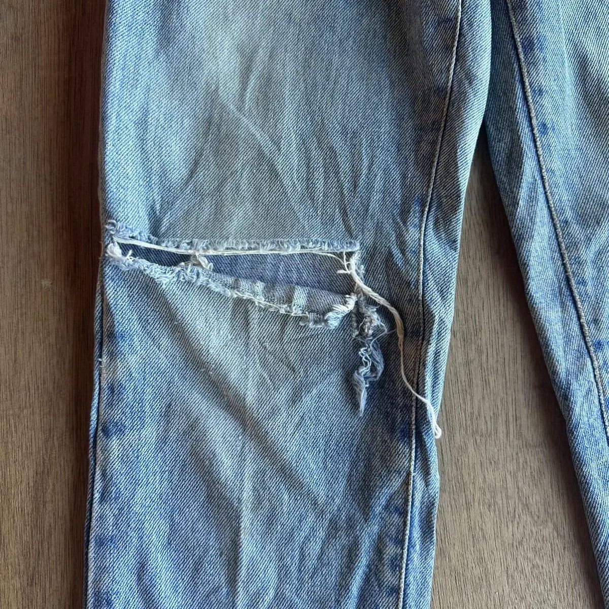 Vintage Distressed Denim🔥Vintage GUESS Jean Made In U.S.A Pants W27 Size US 27 - 8 Thumbnail