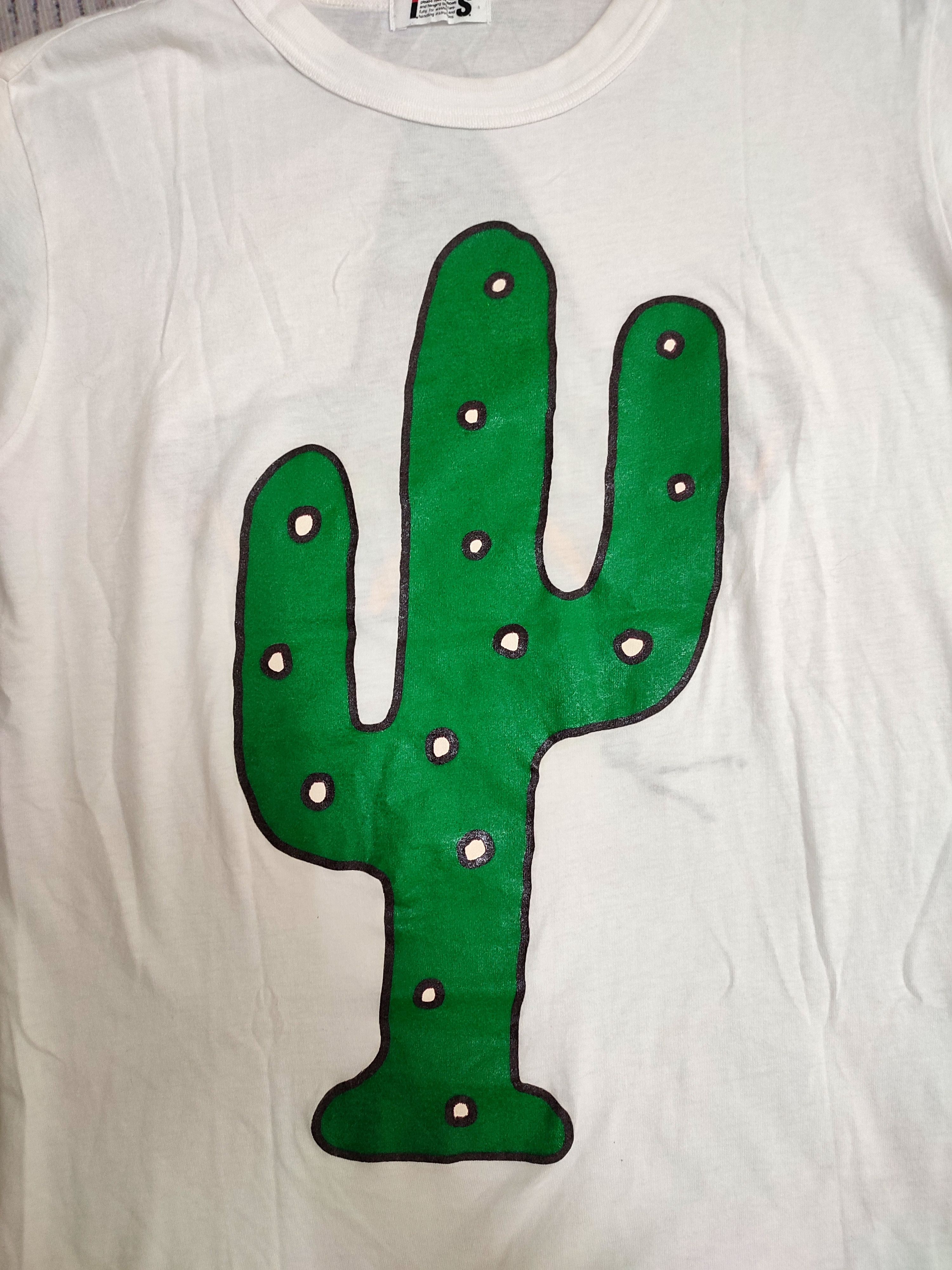 Issey Miyake Issey Miyake Cactus Printed Vintage Tees Size US S / EU 44-46 / 1 - 4 Thumbnail
