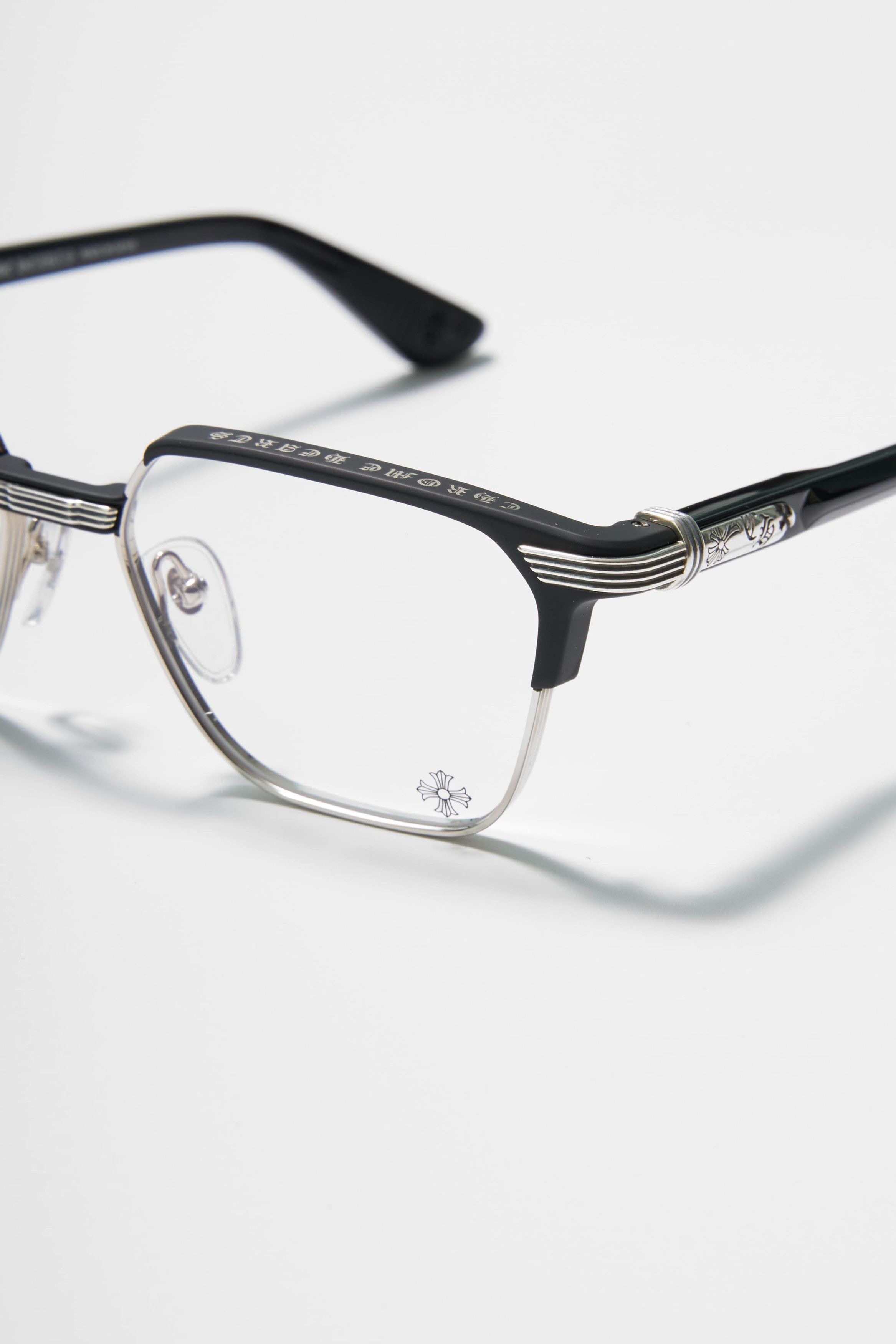 Chrome Hearts CHROME HEARTS BLAZIN Matte Black/Shiny Silver-Black-Plastic Size ONE SIZE - 9 Thumbnail