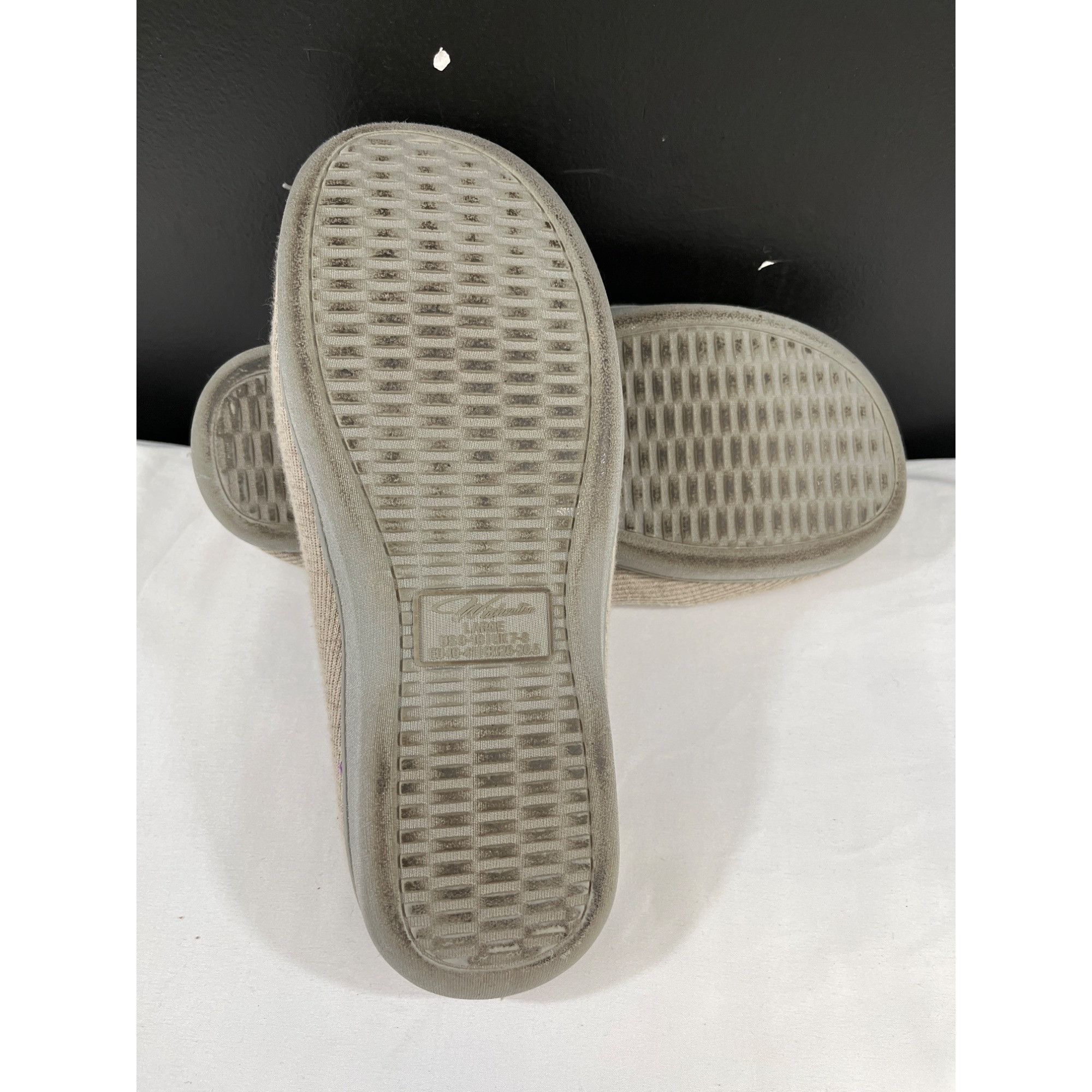 Other Wishcotton Women's Grey Shoes/Slippers Size L (9-10) SKU 593 Size US 9 / IT 39 - 8 Thumbnail