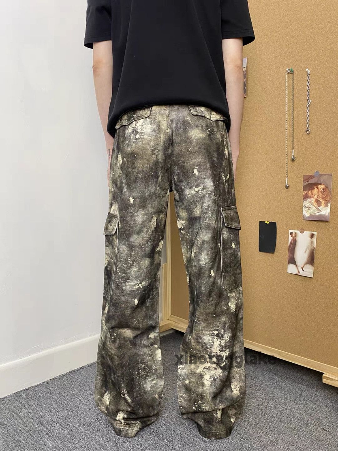 Designer × Vintage washed faded utility skate hiphop camo military pants Size US 32 / EU 48 - 5 Thumbnail