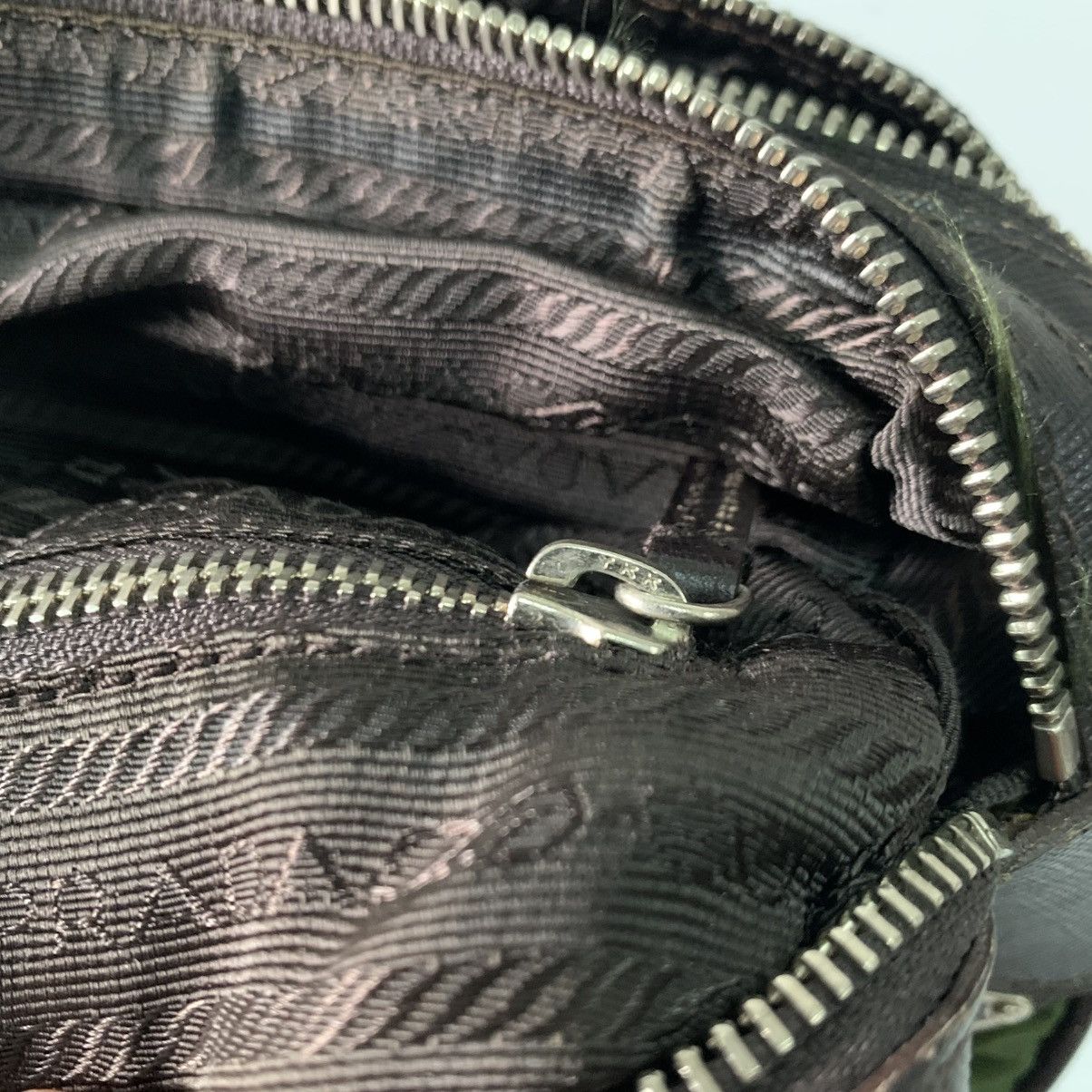 Prada Prada Nylon Clutch Sling Bag Size ONE SIZE - 14 Thumbnail