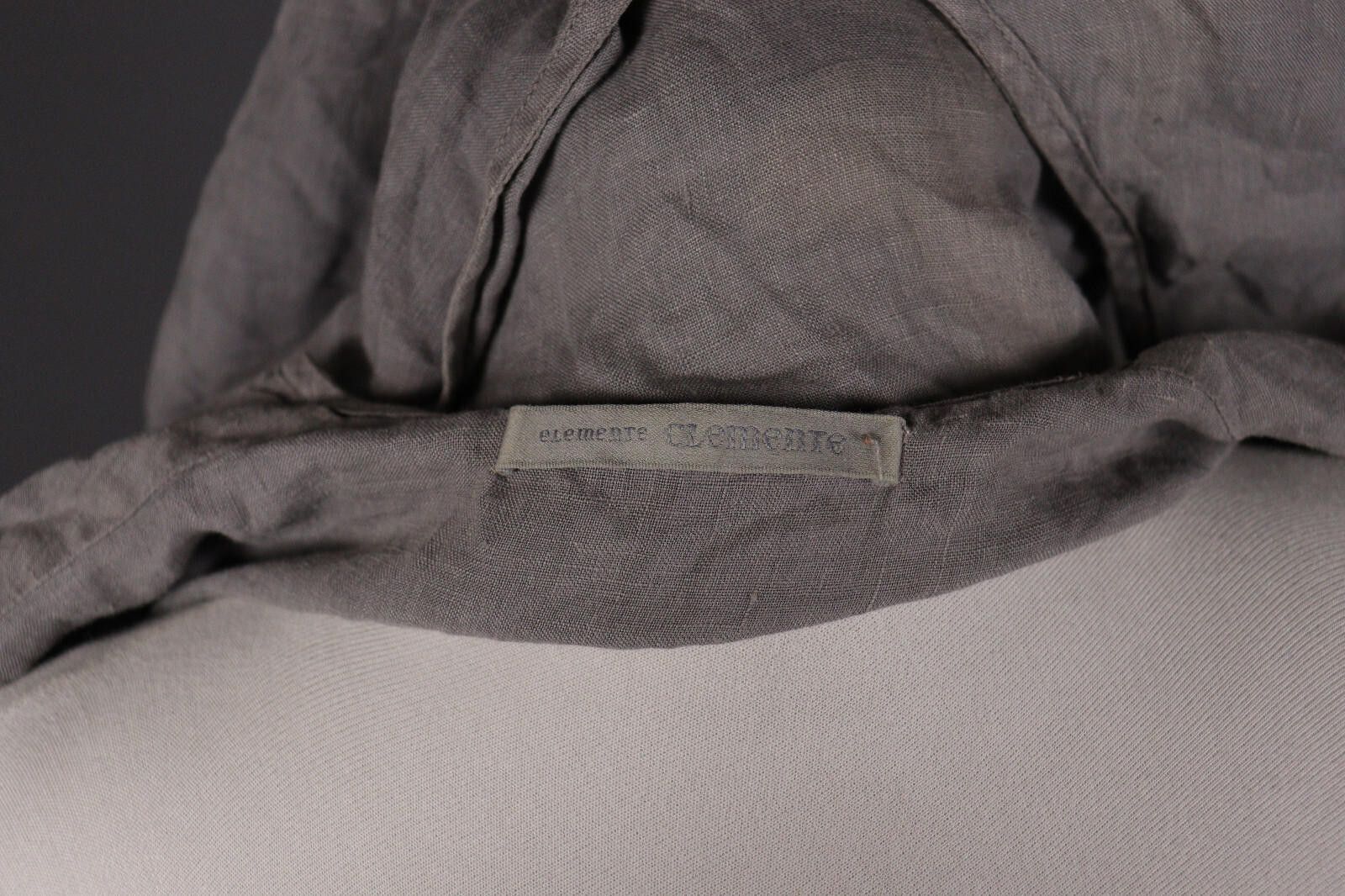 Other Elemente Clemente Gray Linen Designer Tank Top Shirt Size 2 Size M / US 6-8 / IT 42-44 - 9 Thumbnail