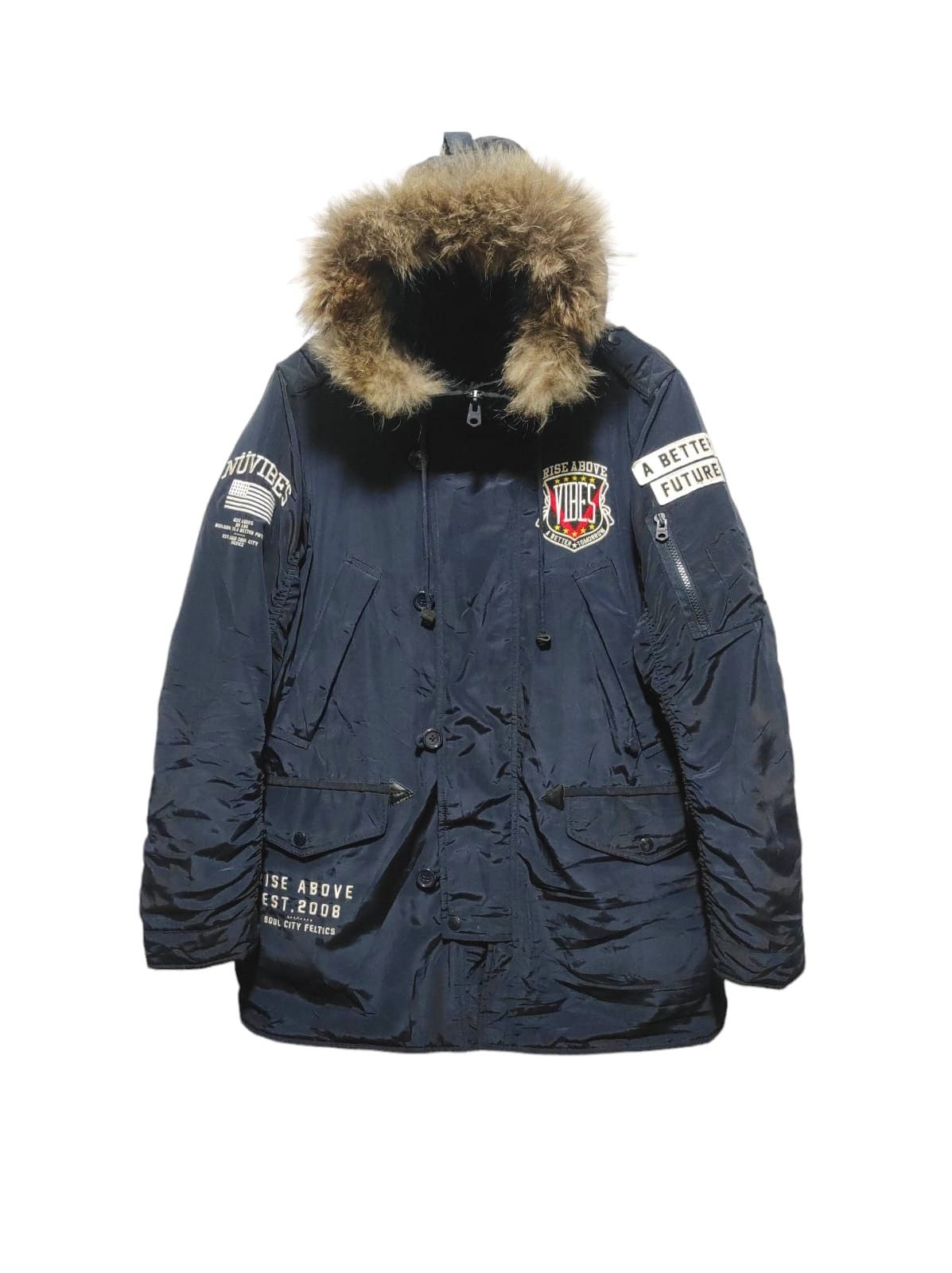 If Six Was Nine Feltics Puffer Fur Hoodie Jacket Size US M / EU 48-50 / 2 - 1 Thumbnail