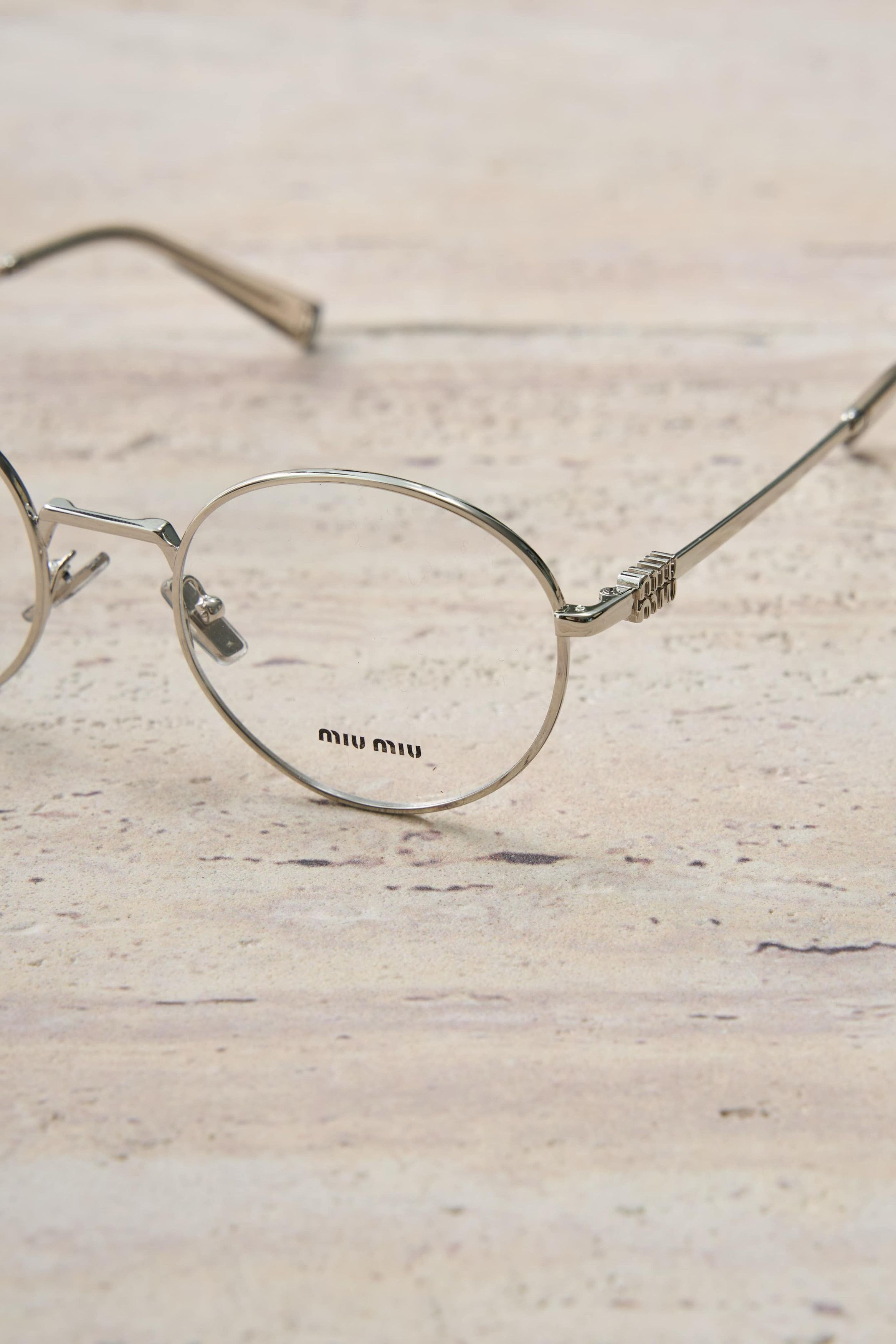 Miu Miu MIU MIU 0MU 52XV 1BC1O1 SILVER Size ONE SIZE - 5 Thumbnail