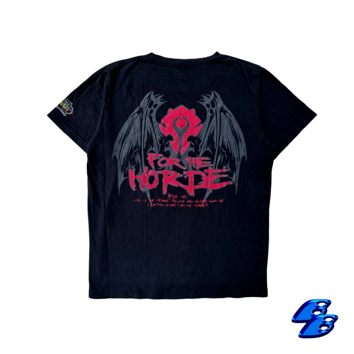 Anime Blizzard For The Horde World WarCraft Official tee Size US L / EU 52-54 / 3 - 2 Thumbnail