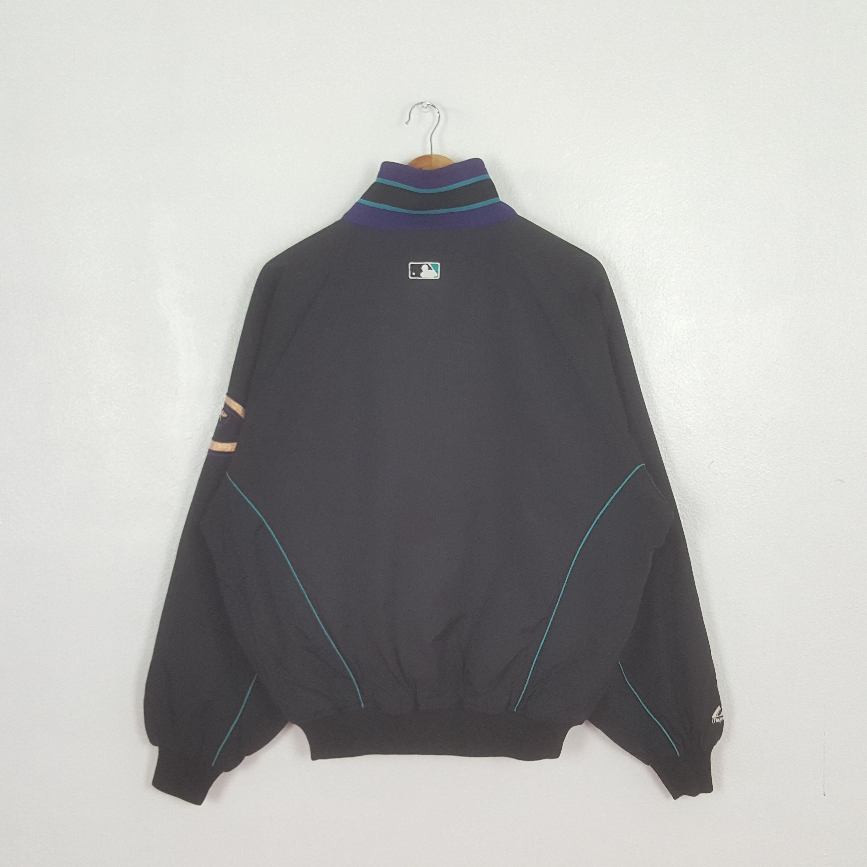 MLB Vintage Diamond Backs Baseball Team Jacket C322N12 Size US XL / EU 56 / 4 - 3 Thumbnail