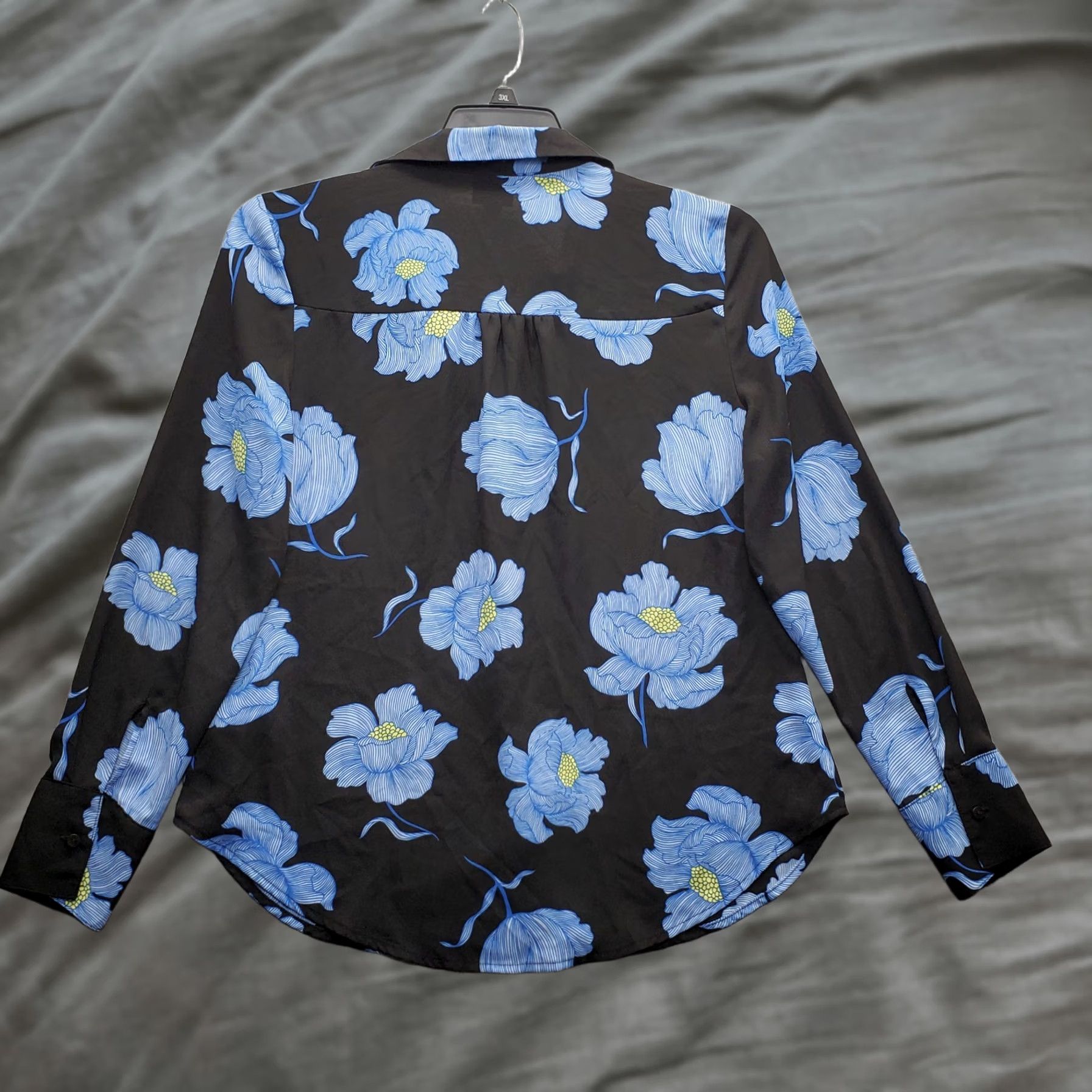 Worthington Worthington Shirt Womens M Multicolor Floral Long Sleeve Button-Up Casual Womens M Size M / US 6-8 / IT 42-44 - 1 Thumbnail