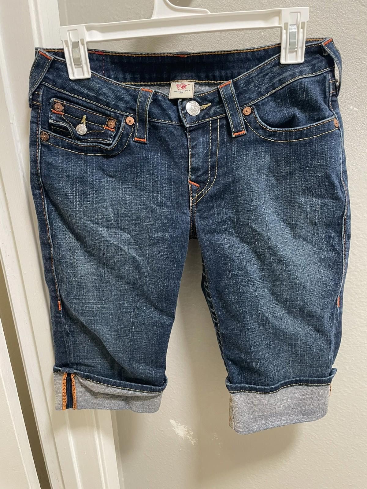 True Religion True Religion Jean Shorts Womens 30 Sophie Bermuda Short Size 30" / US 8 / IT 44 - 1 Thumbnail