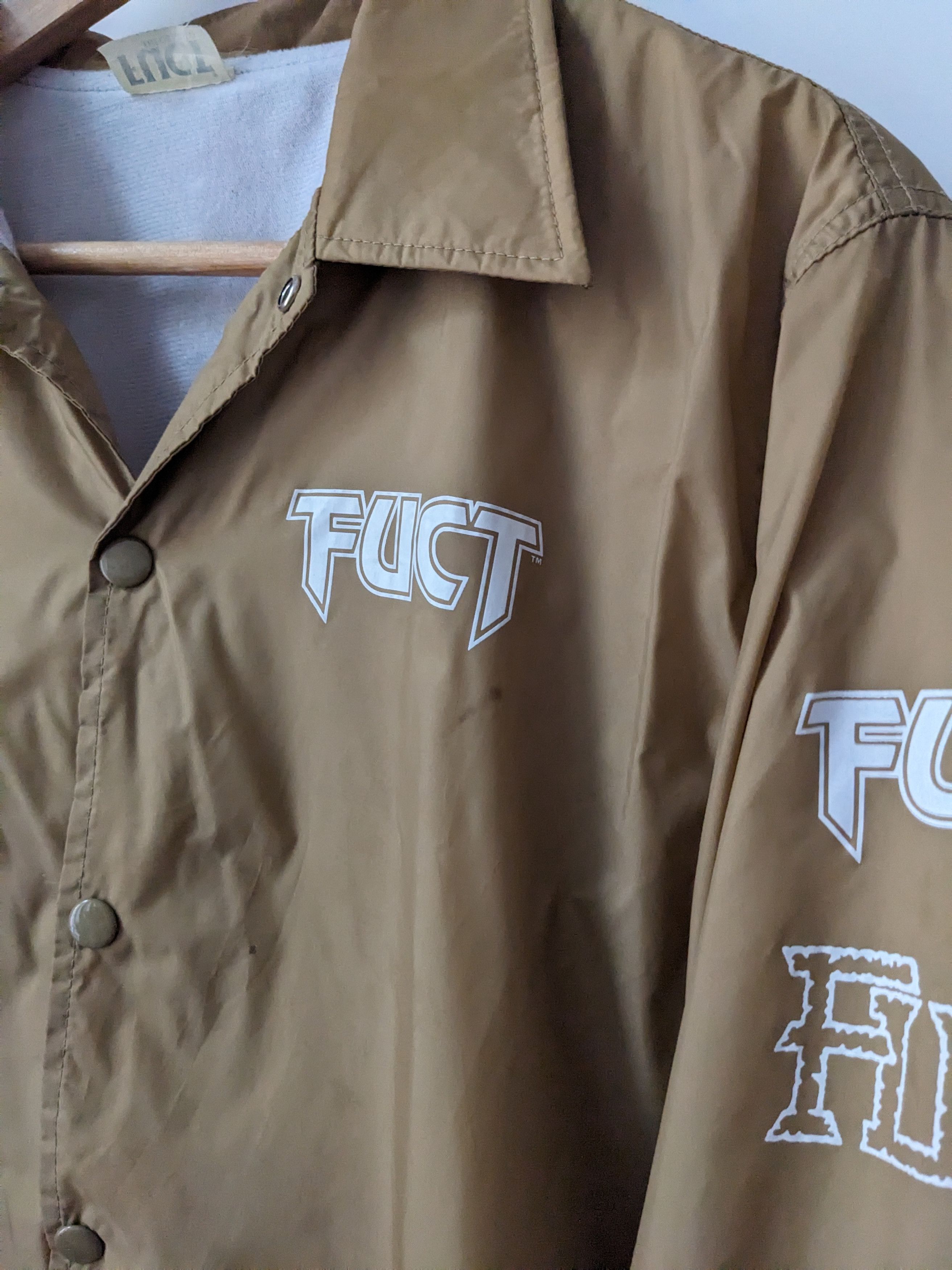 FUCT Fuct Jacket Coach Windbreaker M Size US M / EU 48-50 / 2 - 3 Thumbnail