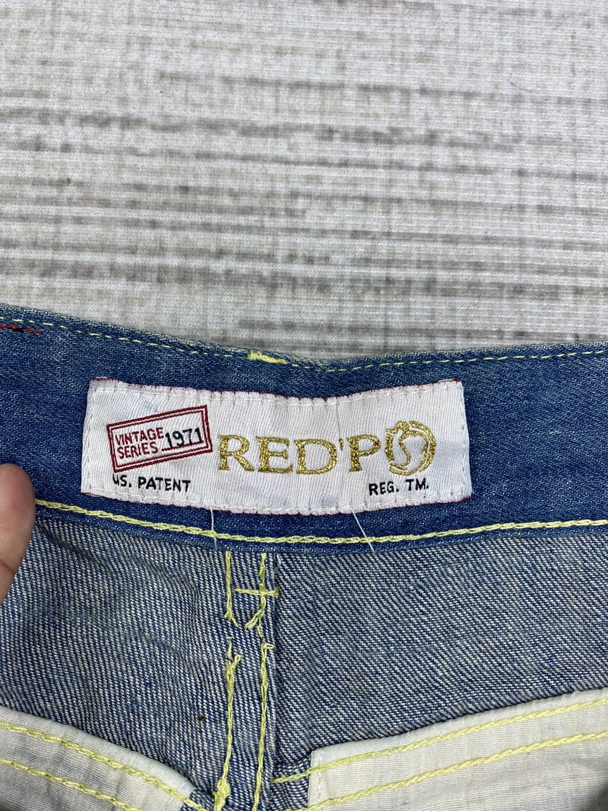 If Six Was Nine Vintage Red Pepper 70s Style Rolling Stone Custom Flare Pant Size US 30 / EU 46 - 14 Thumbnail