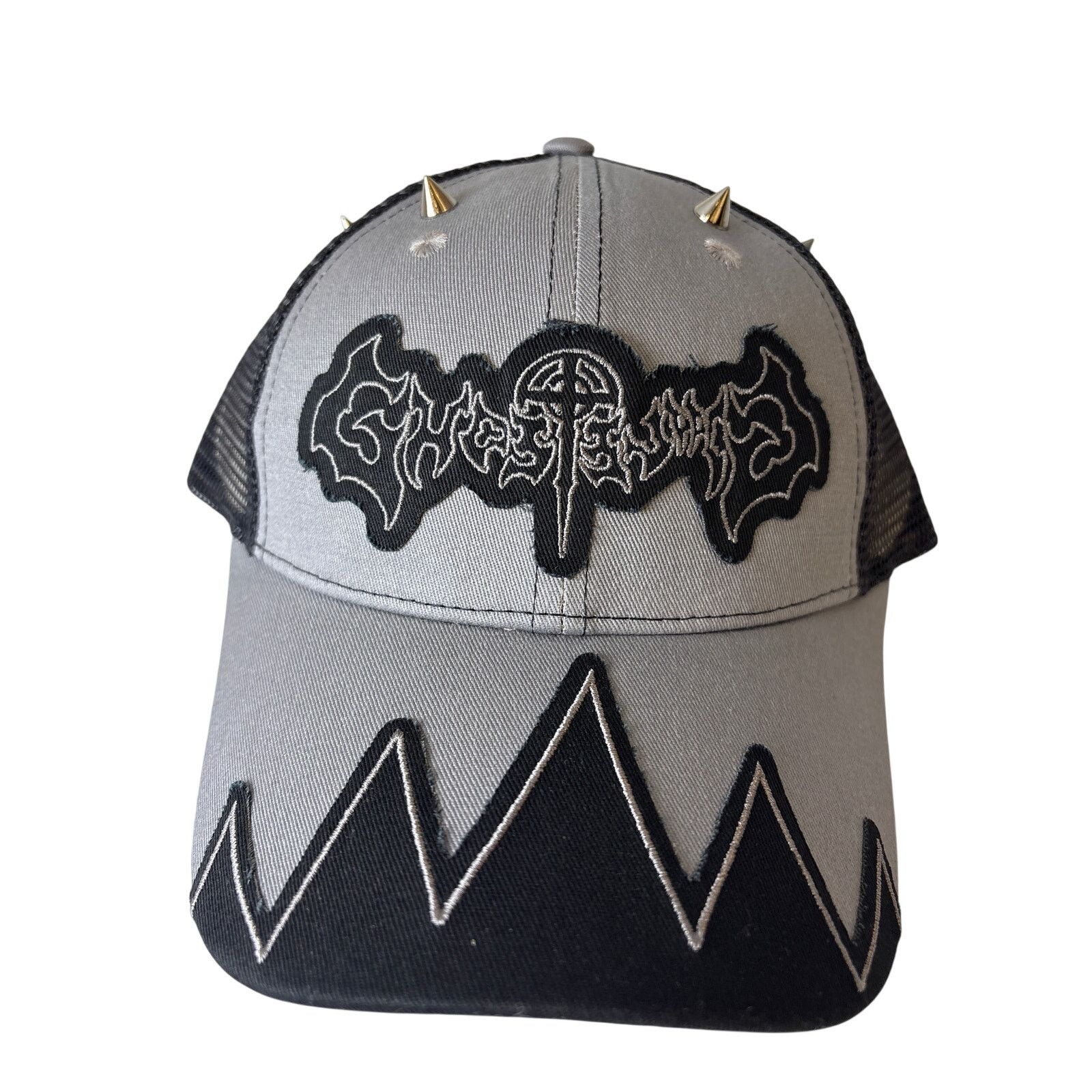 Ghost Supply Patchwork hat trucker horns discontinued OSFA