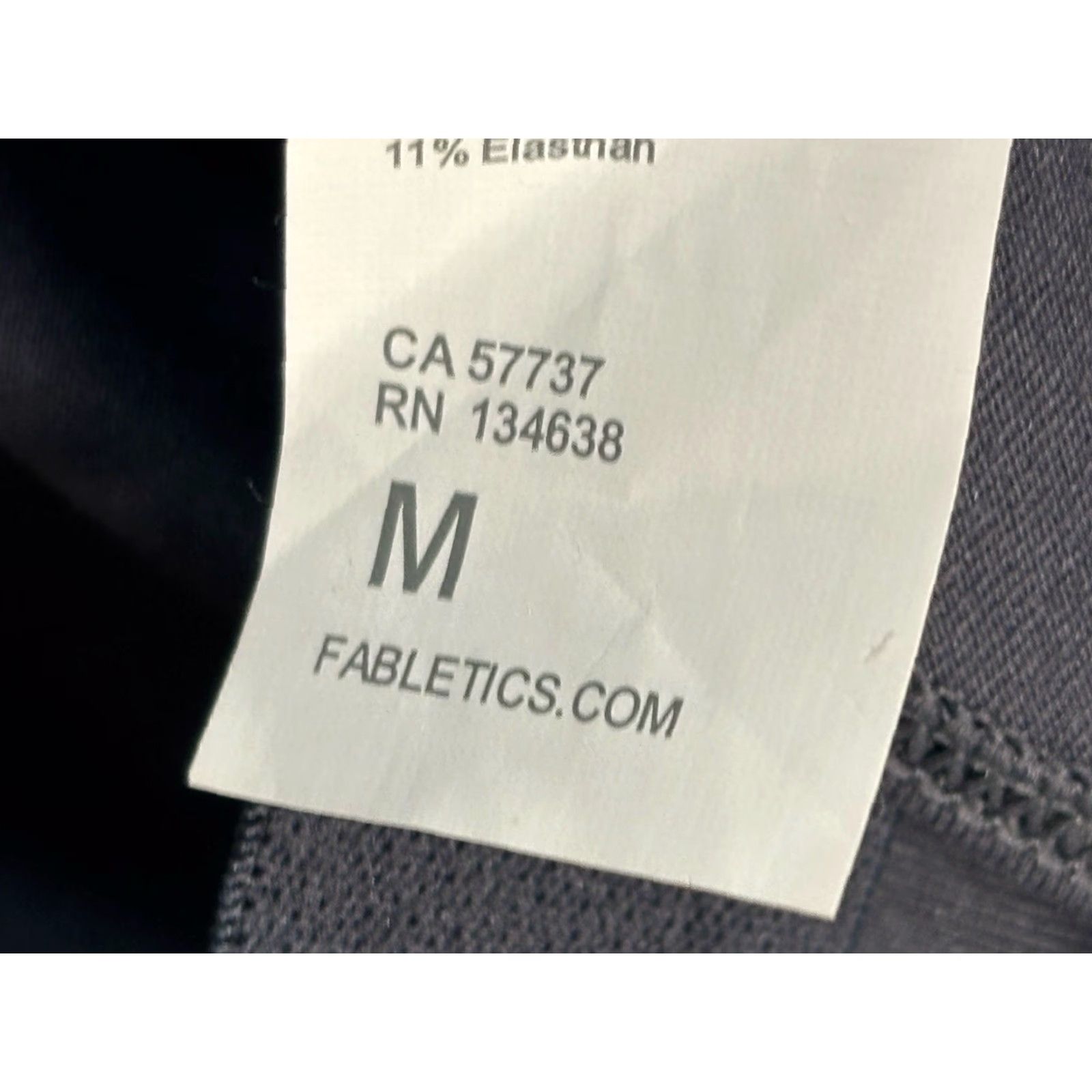 Fabletics Fabletics Oasis Twist Rib Built In Bra Tank Women Medium Grey Stretch NEW! Size ONE SIZE - 7 Thumbnail