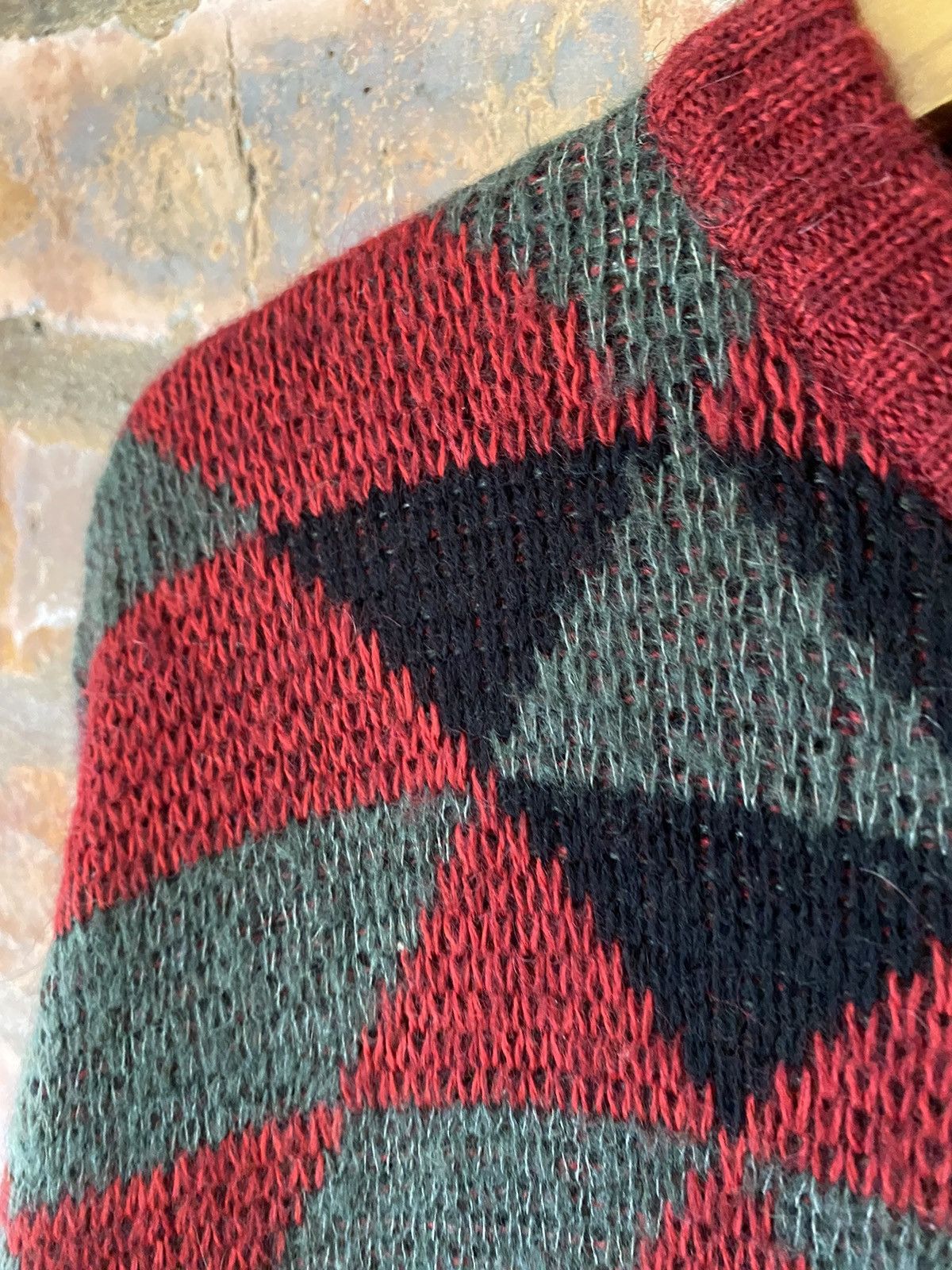 Givenchy 1990s Givenchy Wool Mohair Alpaca knit Size US L / EU 52-54 / 3 - 6 Thumbnail