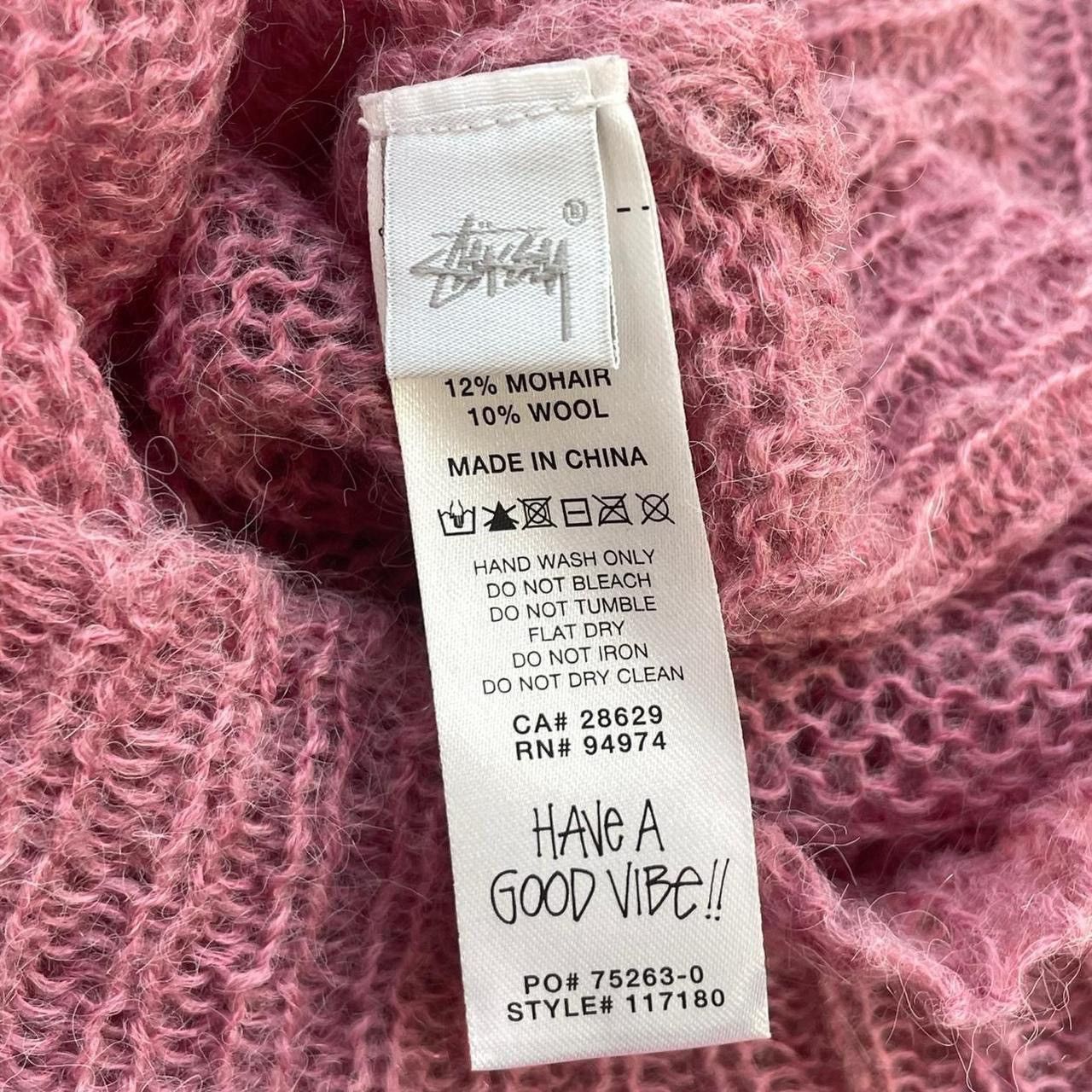 Stussy Stüssy Loose Knit Sweater SS 23 Size US M / EU 48-50 / 2 - 7 Thumbnail