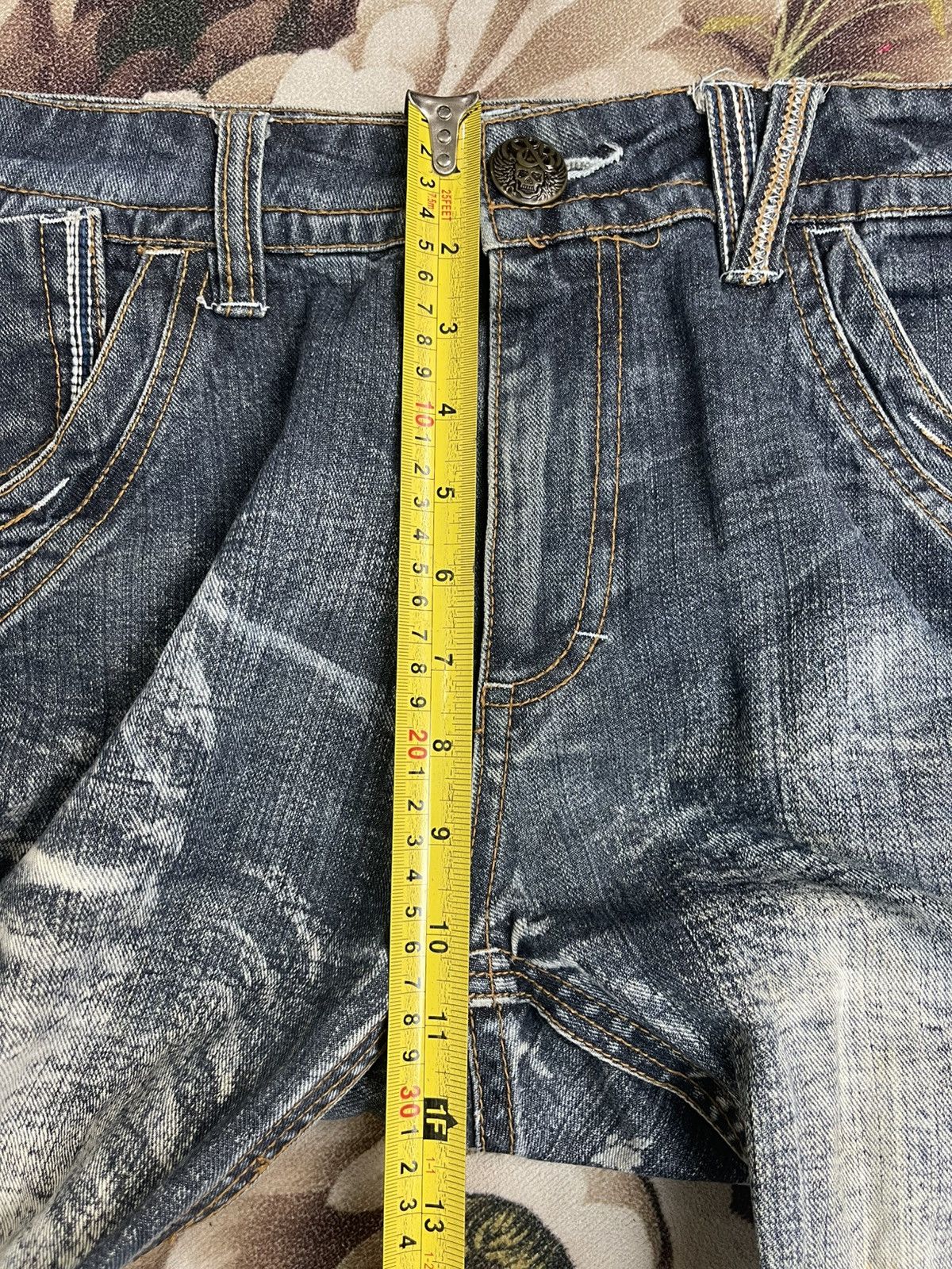 Japanese Brand Sky Bomber Jeans Streetwear Size US 35 - 13 Thumbnail