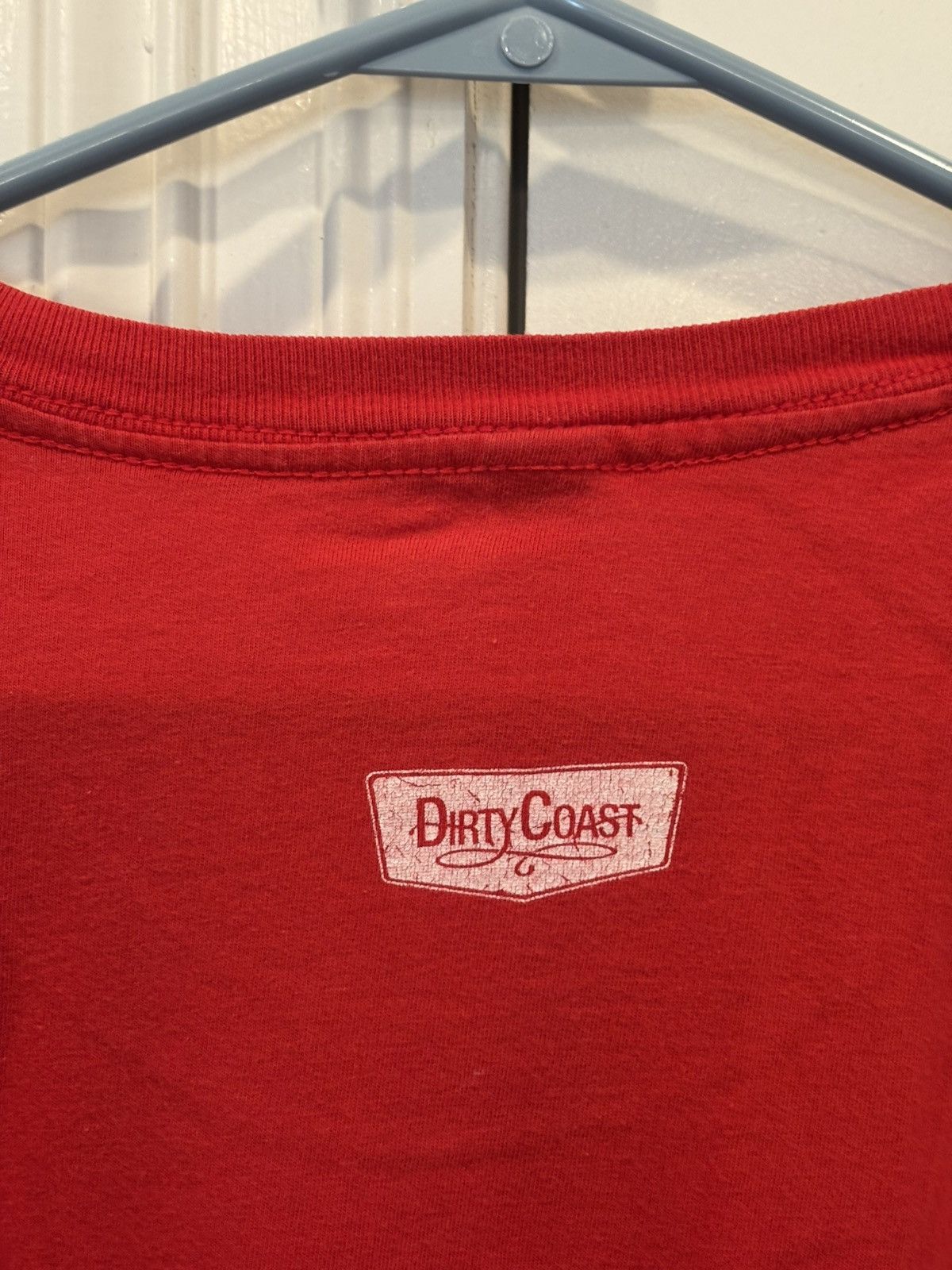 American Apparel Dirty Coast New Orleans State Seal Red Shirt Acadiana - XL Size US XL / EU 56 / 4 - 5 Thumbnail