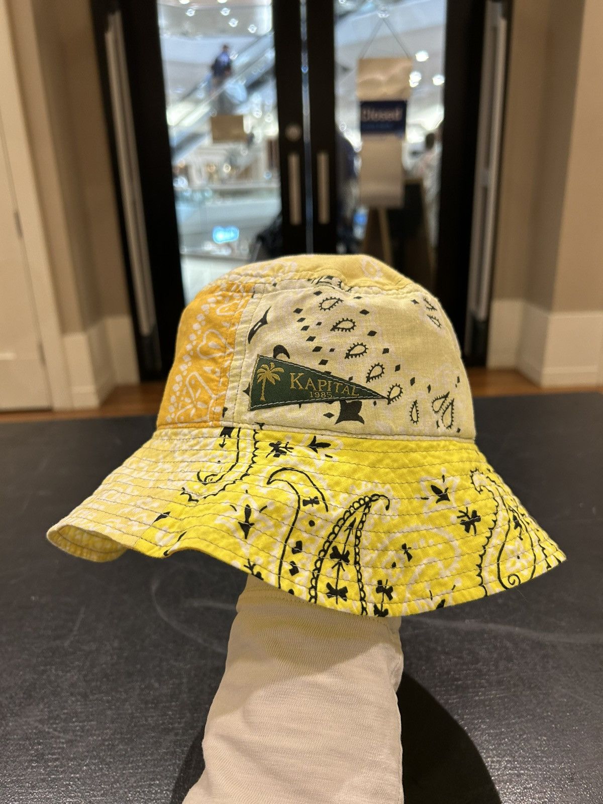 Kapital Kapital Paisley Patchwork Bucket Hat Size ONE SIZE - 1 Thumbnail