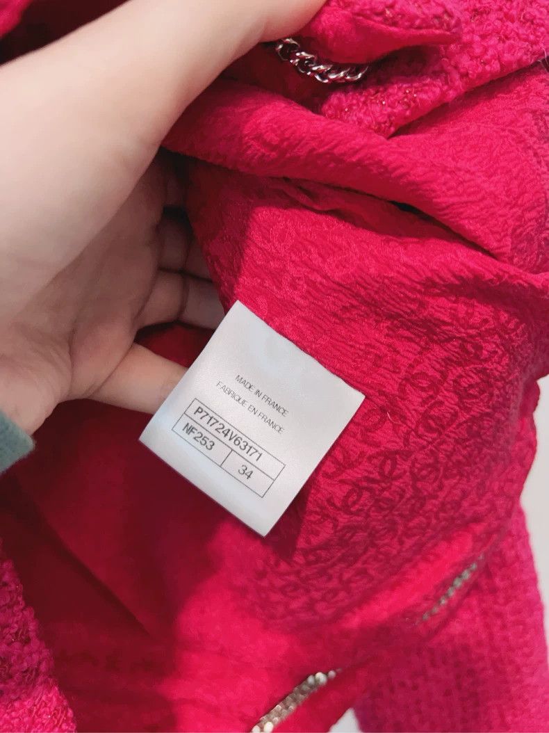 Chanel Chanel 2021 autumn and winter rose short jacket Size XS / US 0-2 / IT 36-38 - 5 Thumbnail
