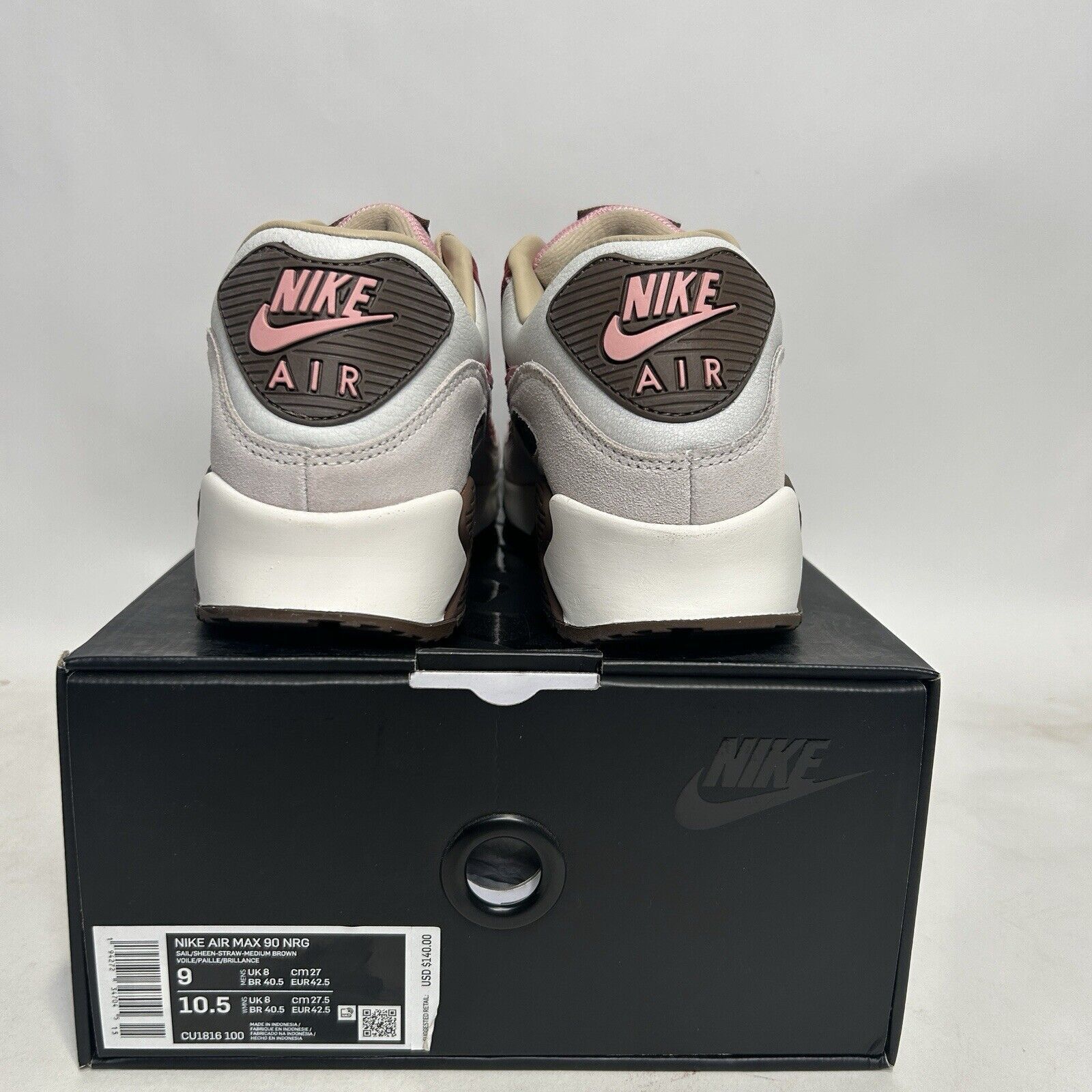 Nike Nike DQM x Air Max 90 NRG “Bacon” 2021 Size US 9 / EU 42 - 4 Thumbnail