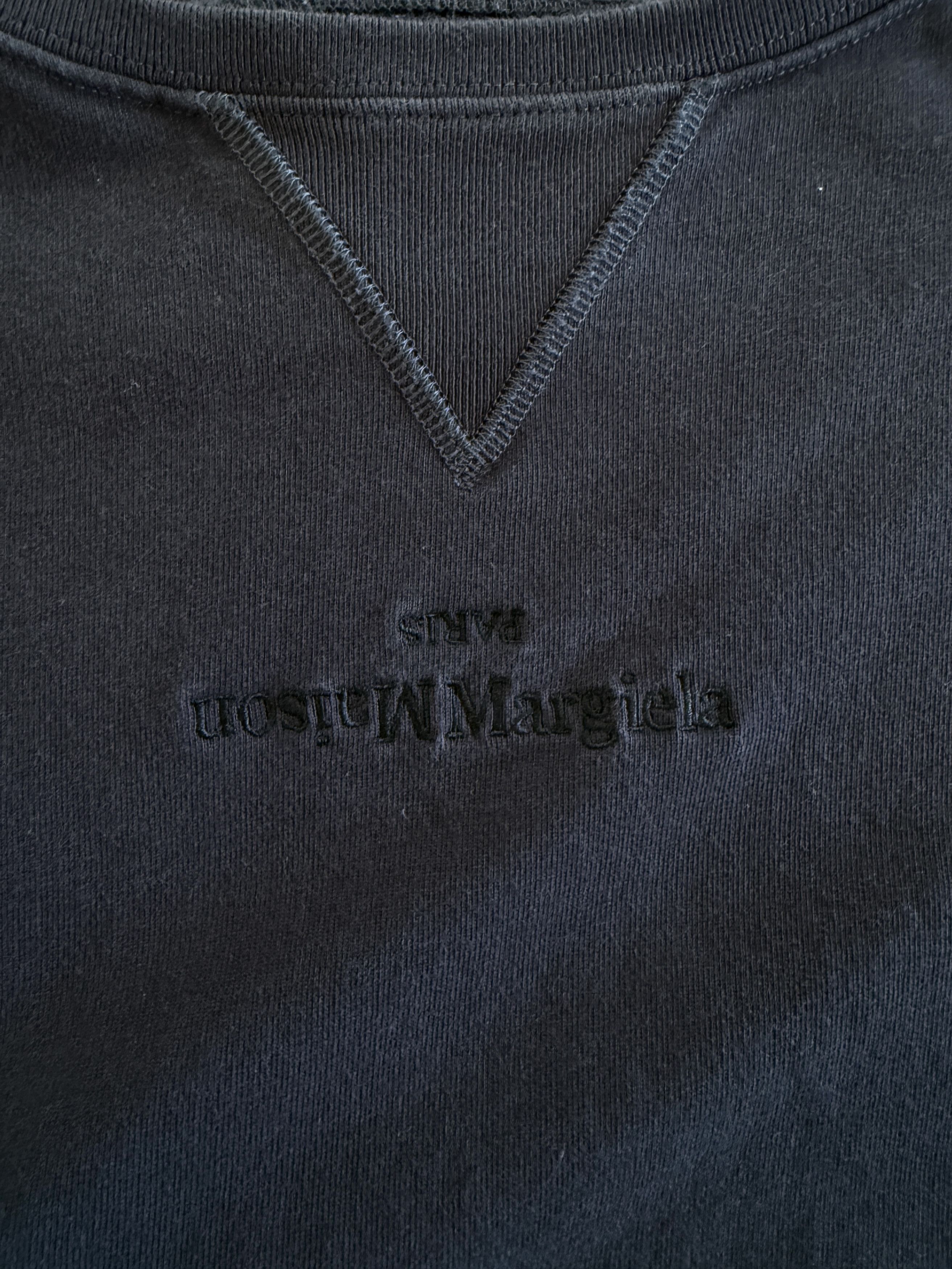 Maison Margiela Maison Margiela Logo Crewneck Size US XL / EU 56 / 4 - 13 Thumbnail